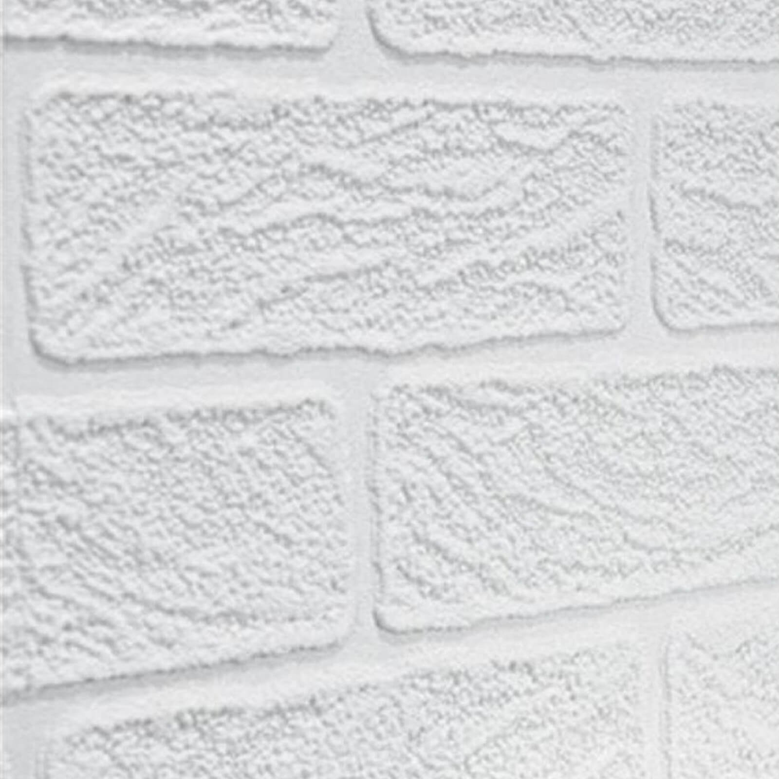 Superfresco Paintable Brick Wallpaper