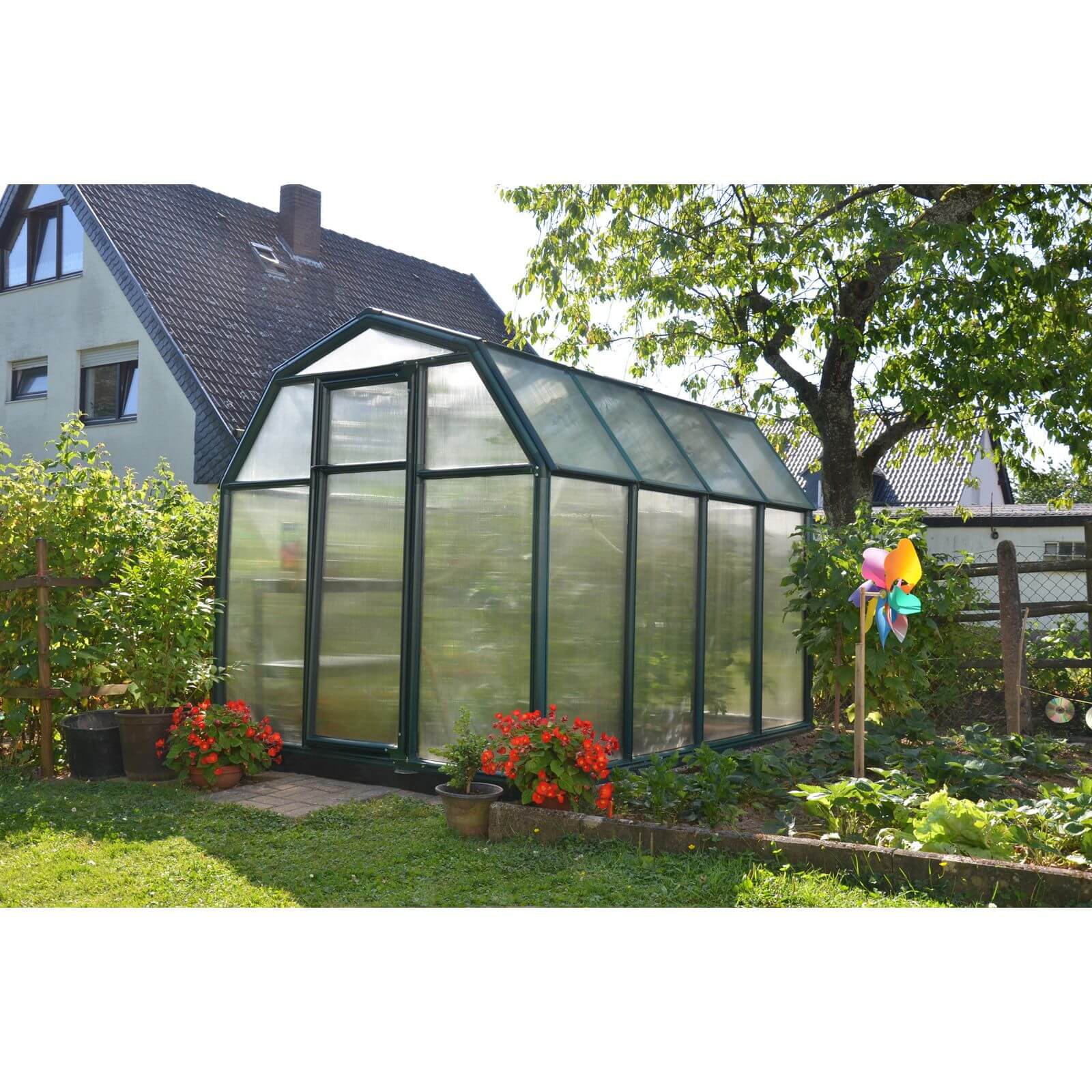 Palram 6 x 8ft Canopia Eco Grow Greenhouse - Green