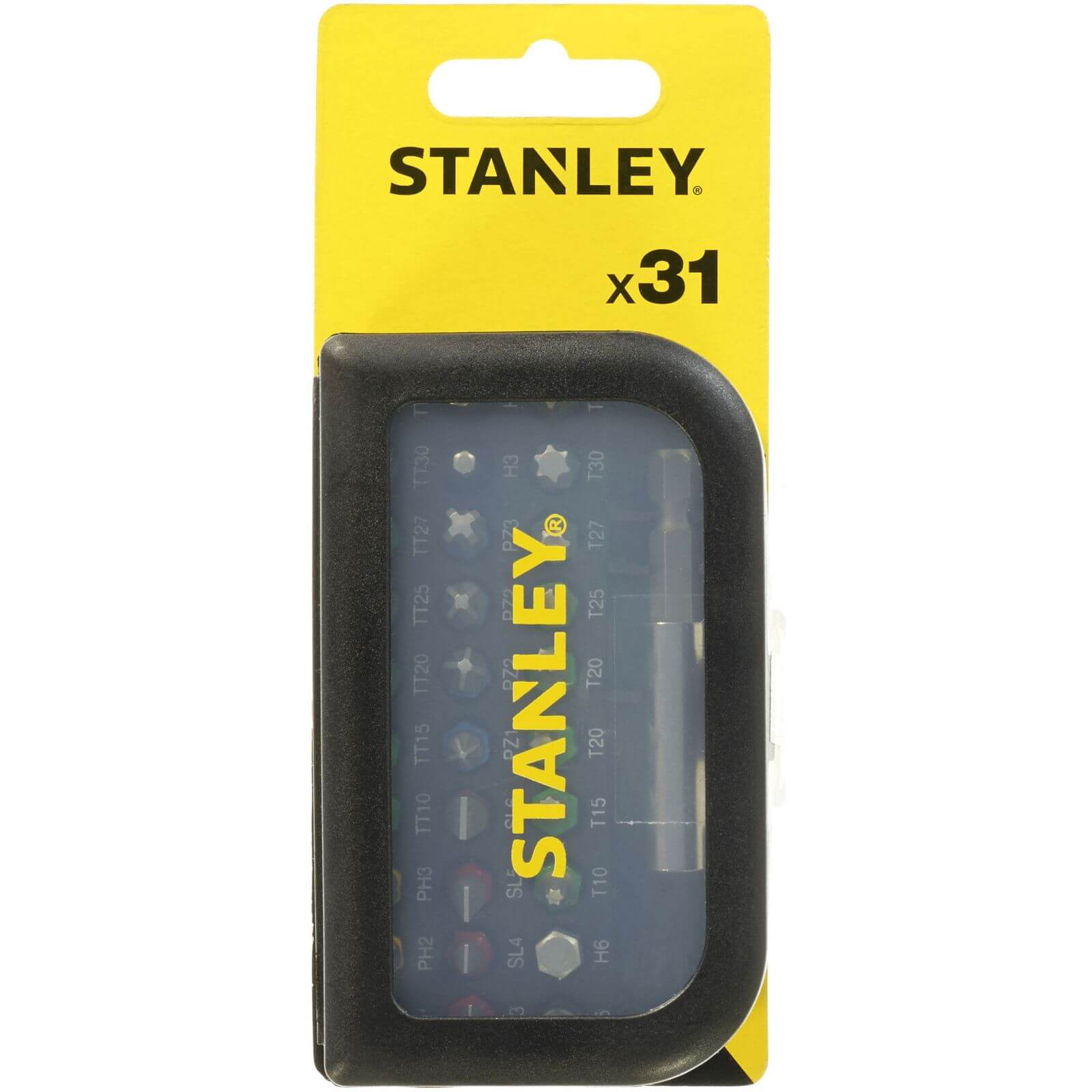 Stanley Fatmax 31Pc Colour Coded Screwdriver Bit Set - STA60490-XJ