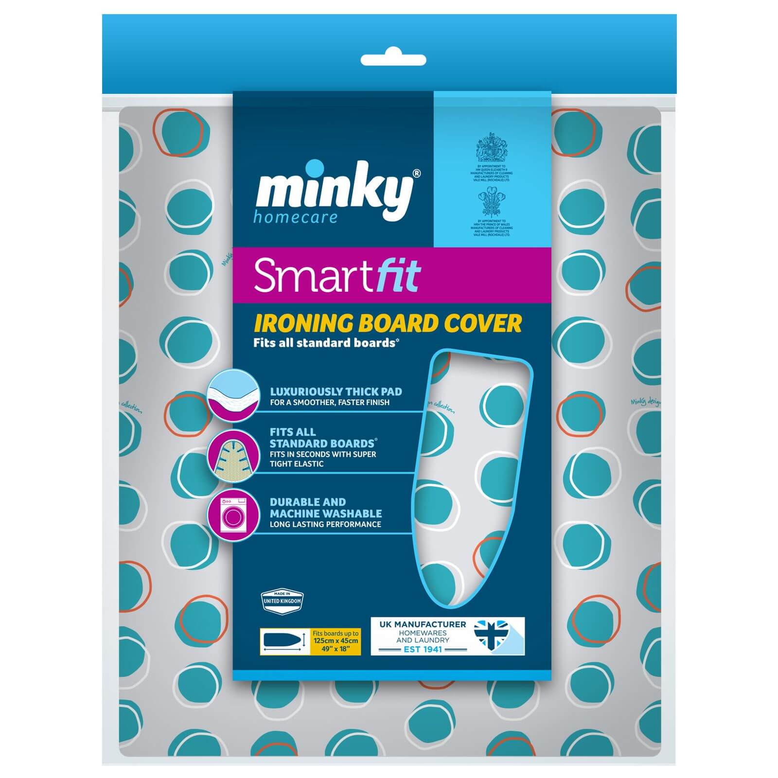 Minky Smart Fit Ironing Board Cover