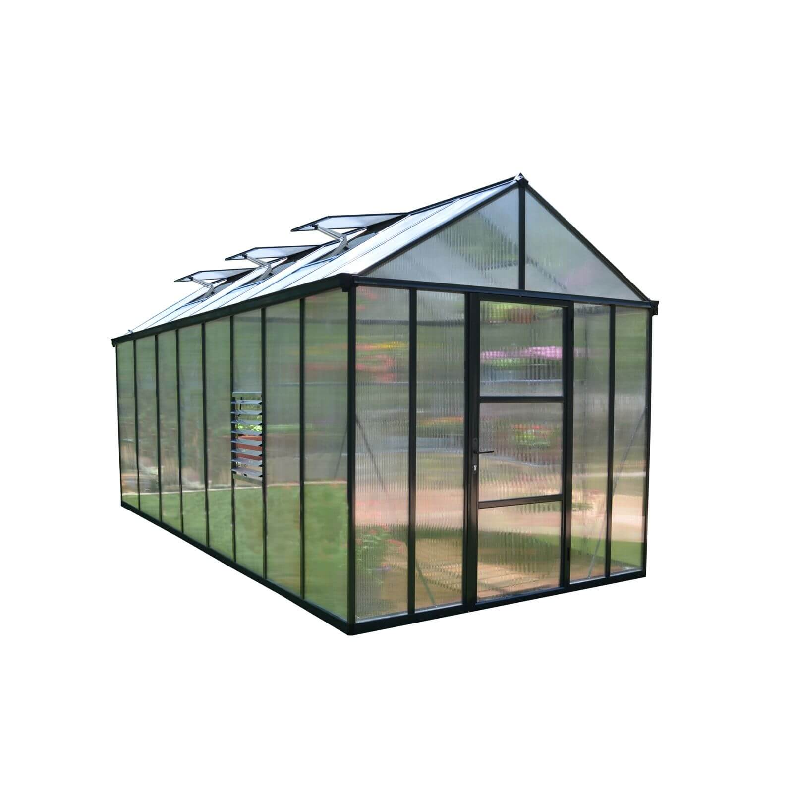 Palram 8 x 16ft Canopia Glory Greenhouse - Grey