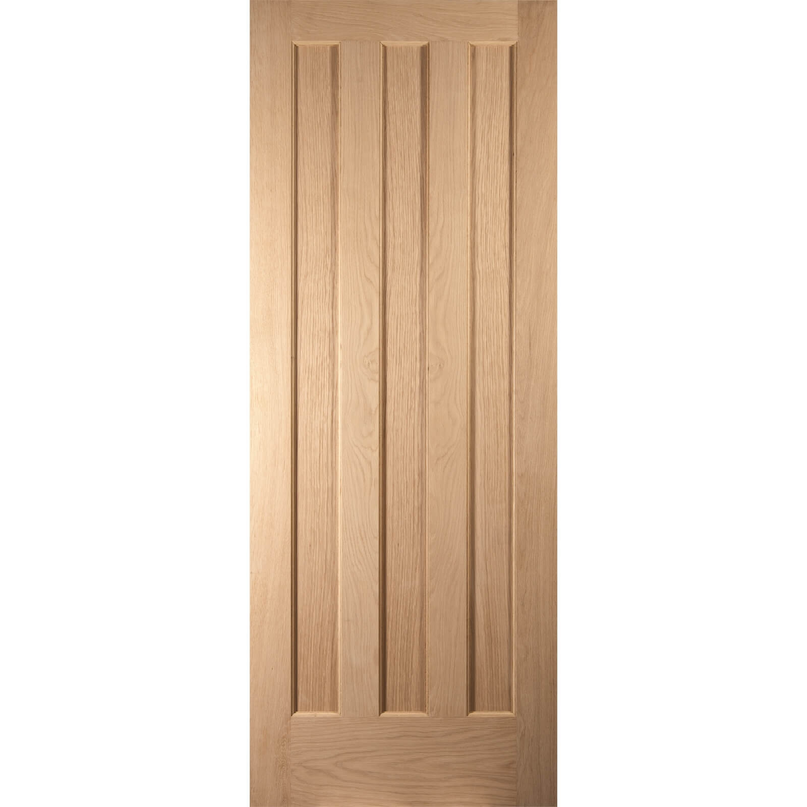 3 Panel Vertical Oak - 838x1981mm