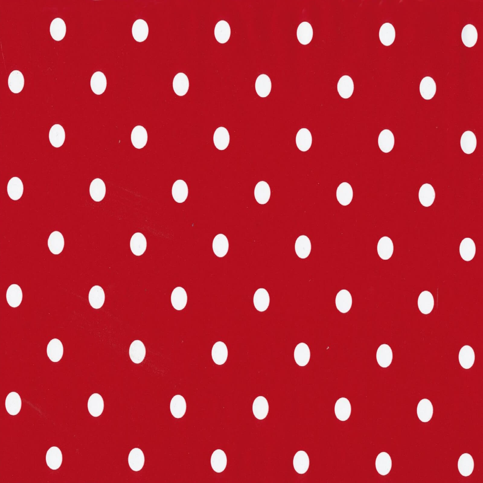 Fablon Sticky Back Plastic - Polka Dot Red