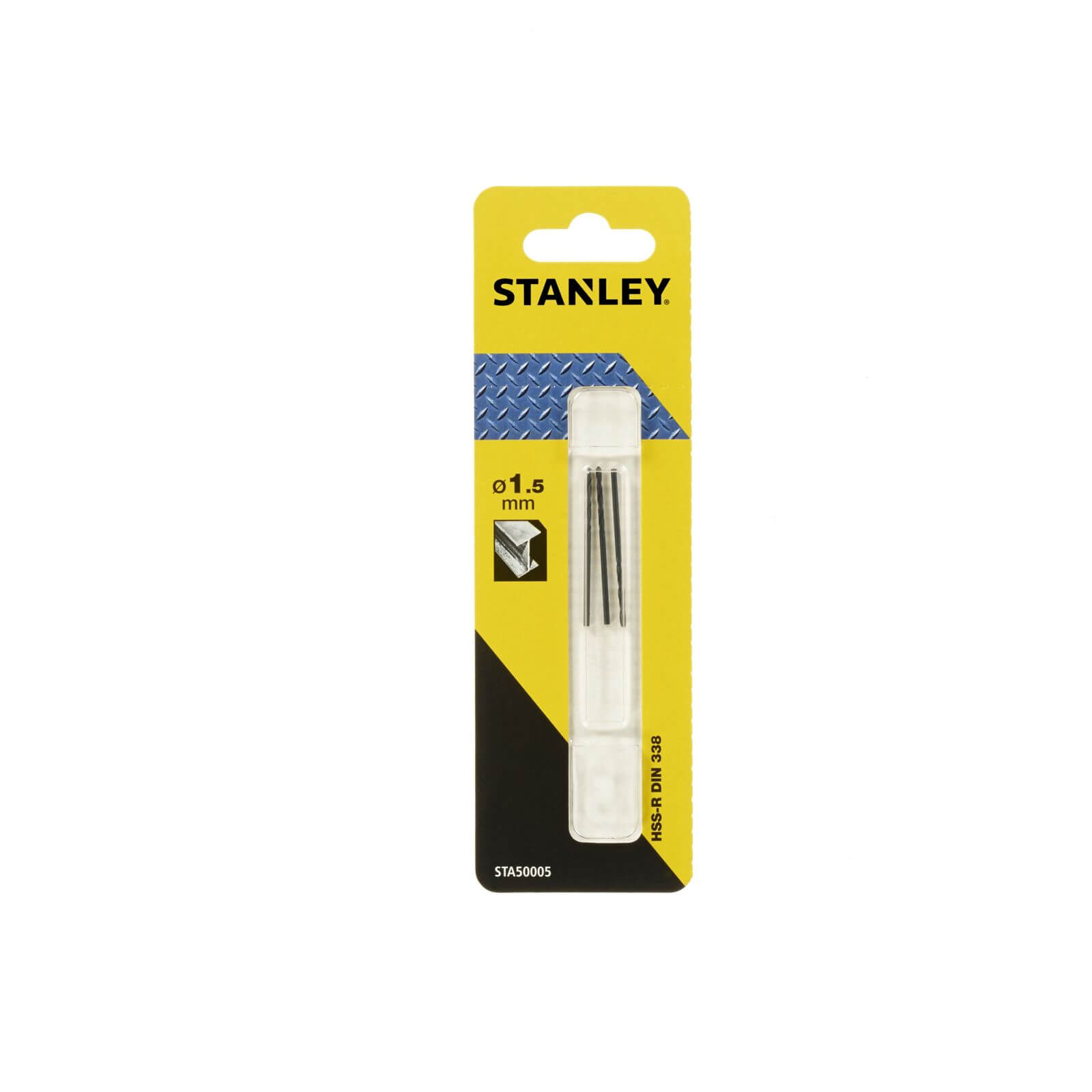 Stanley Metal Drill Bit 1.5mm -STA50005-QZ