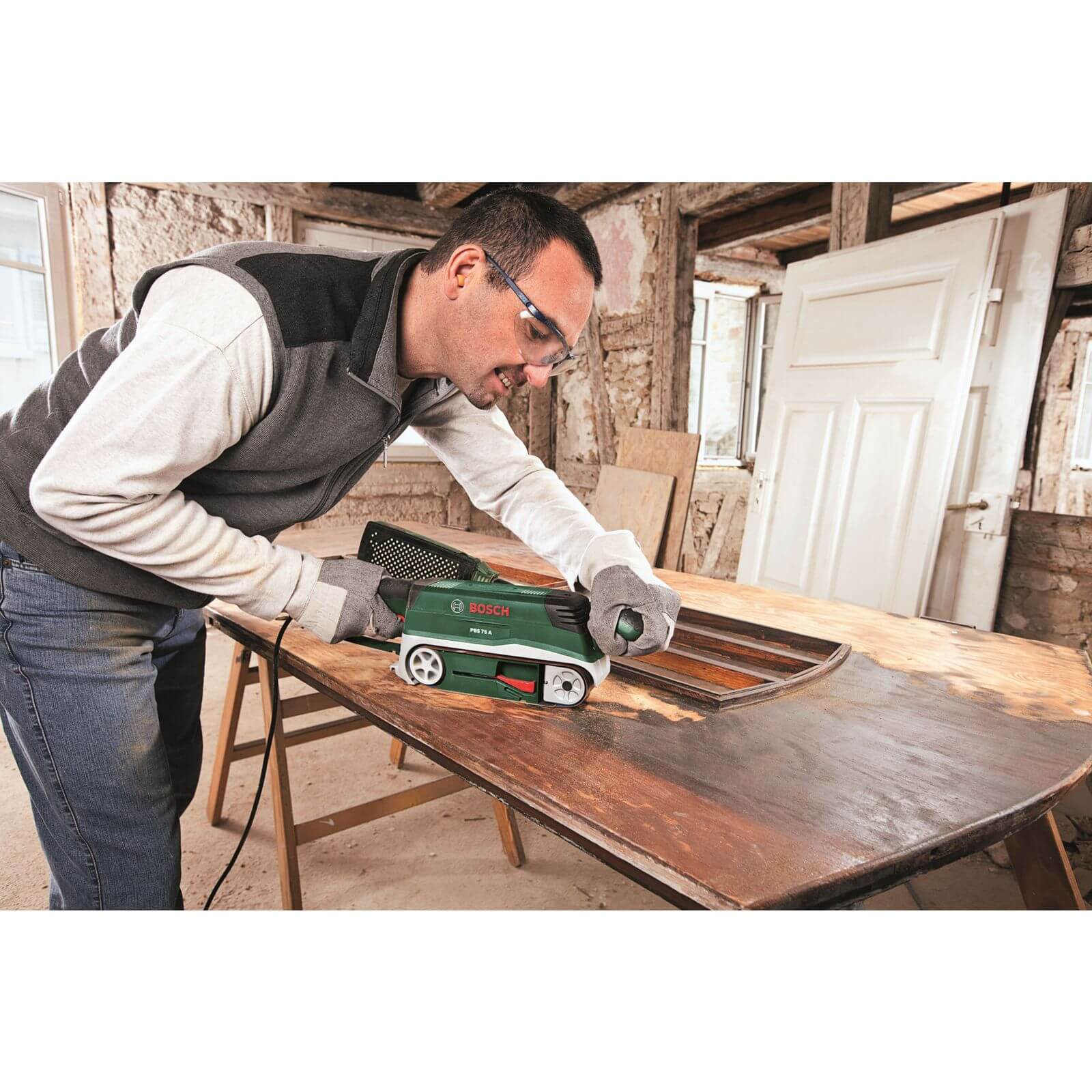 Bosch pbs75a belt sander clearance