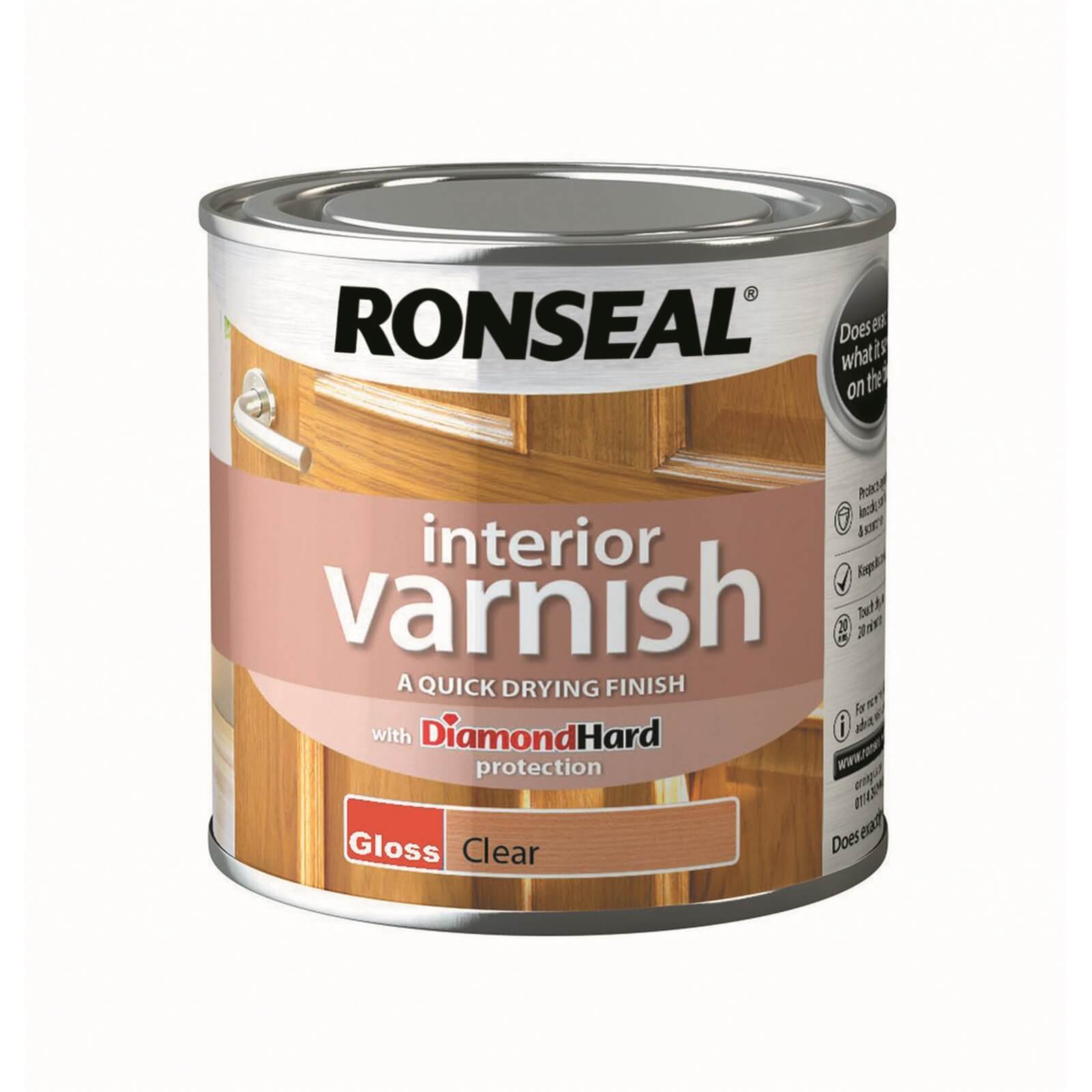 Ronseal Interior Varnish Gloss - 250ml