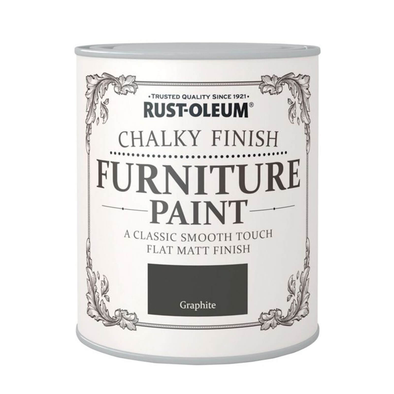 Rust-Oleum Chalky Finish Furniture Paint Graphite - 125ml
