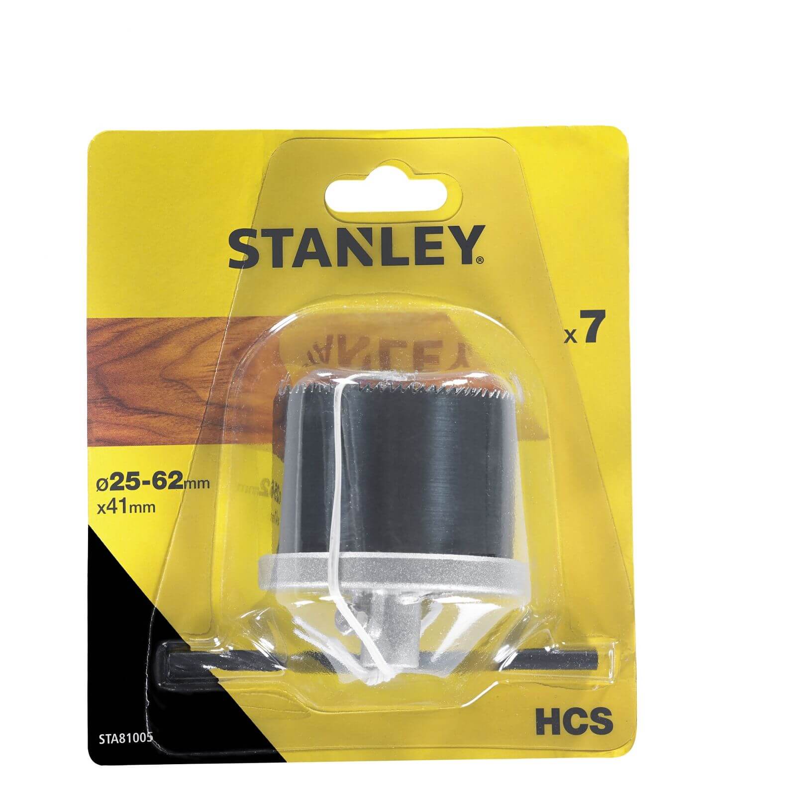 Stanley Holesaw Set 7Pc (25-62mm) - STA81005-XJ