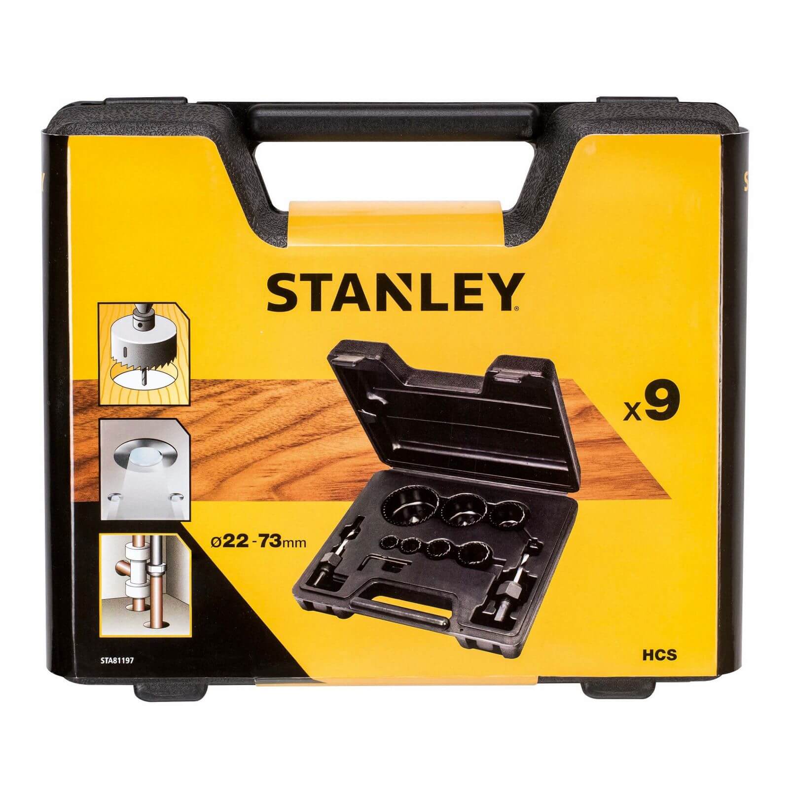 Stanley Holesaw Set 7pc (22-73) - STA81197-XJ