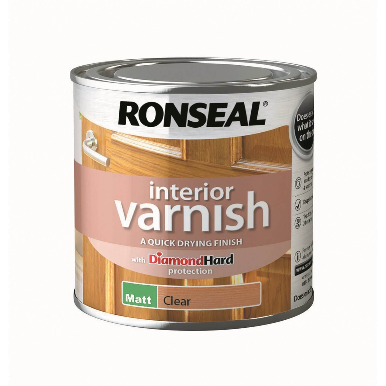 Ronseal Interior Varnish Matt - 250ml