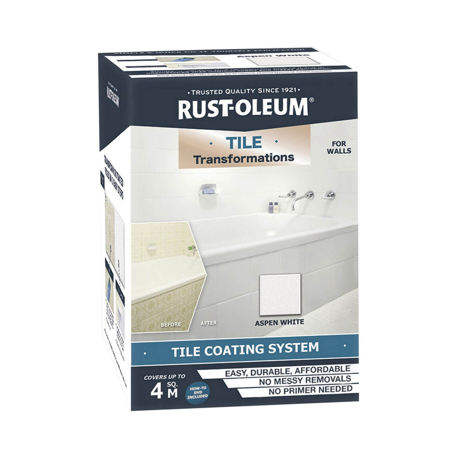 Rust-Oleum Tile Transformations Kit Aspen White