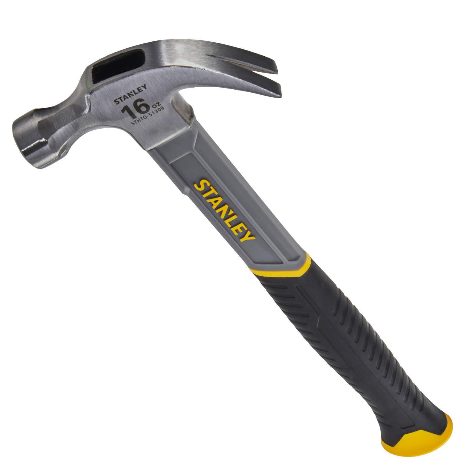 Stanley Fibreglass Curved Claw Hammer - 16oz