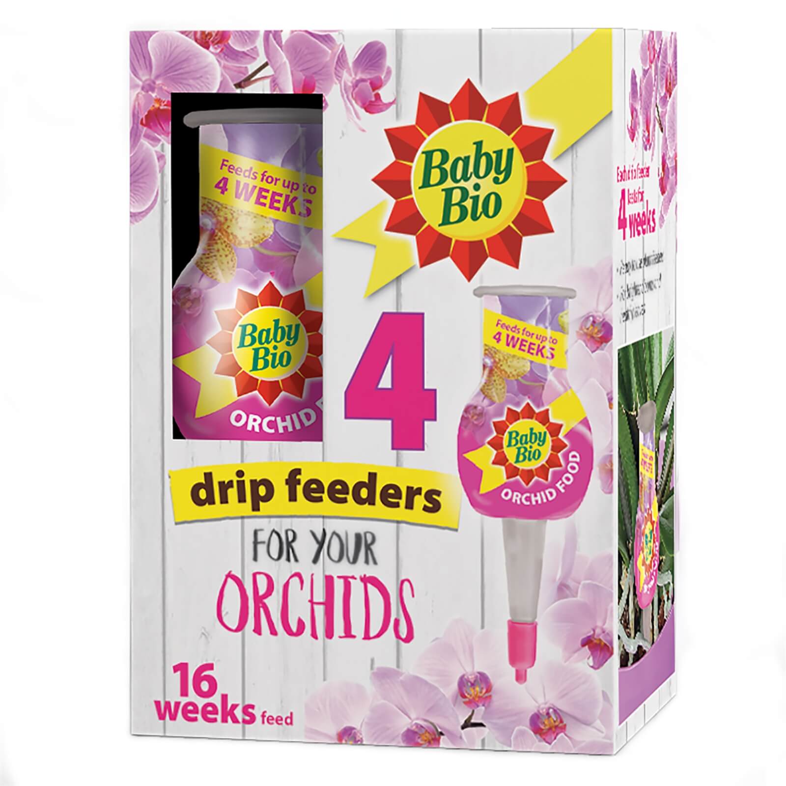 Baby Bio Orchid Drip Feeders - Pack of 4