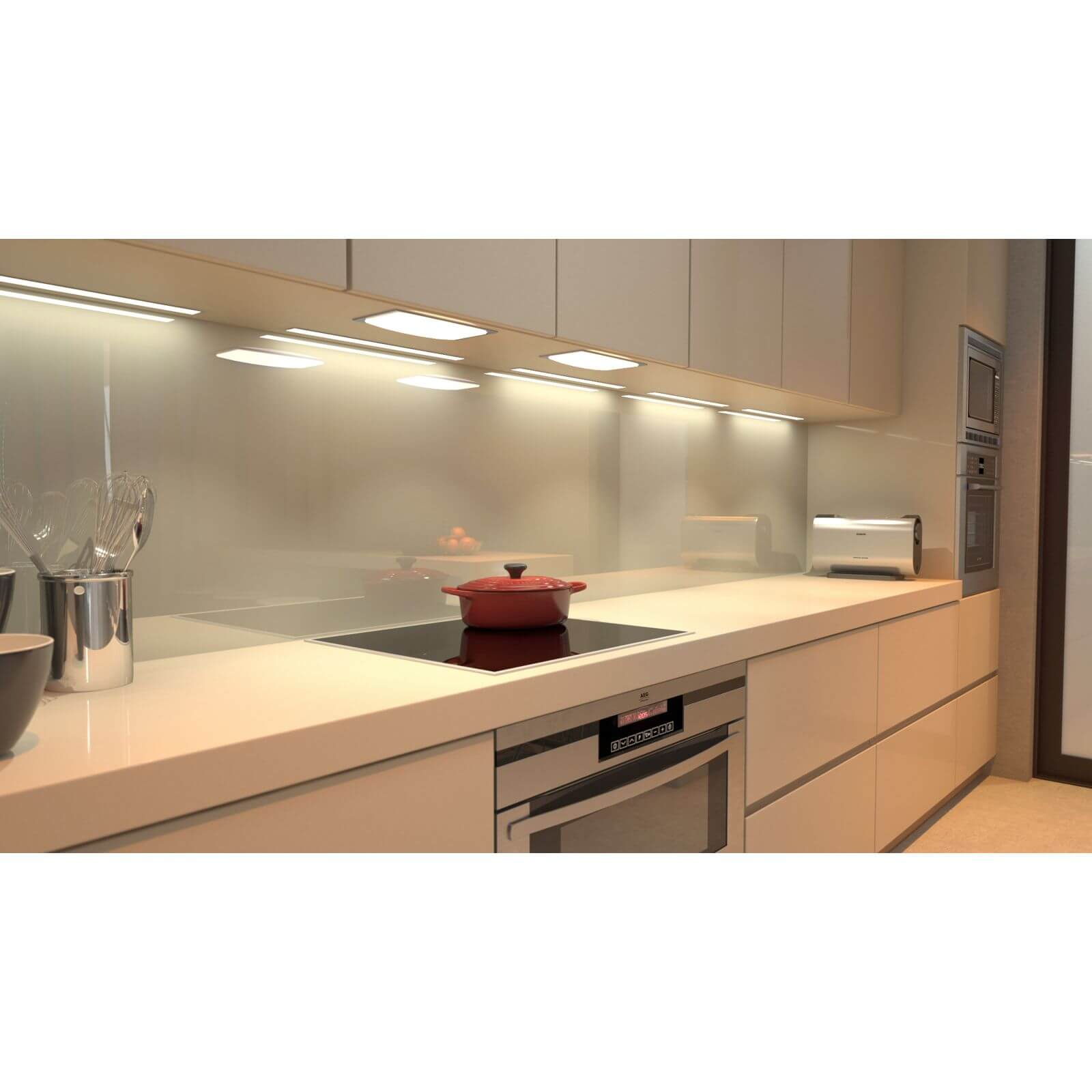 Zenolite Acrylic Kitchen Splashback Panel - 760 x 700mm - Safari