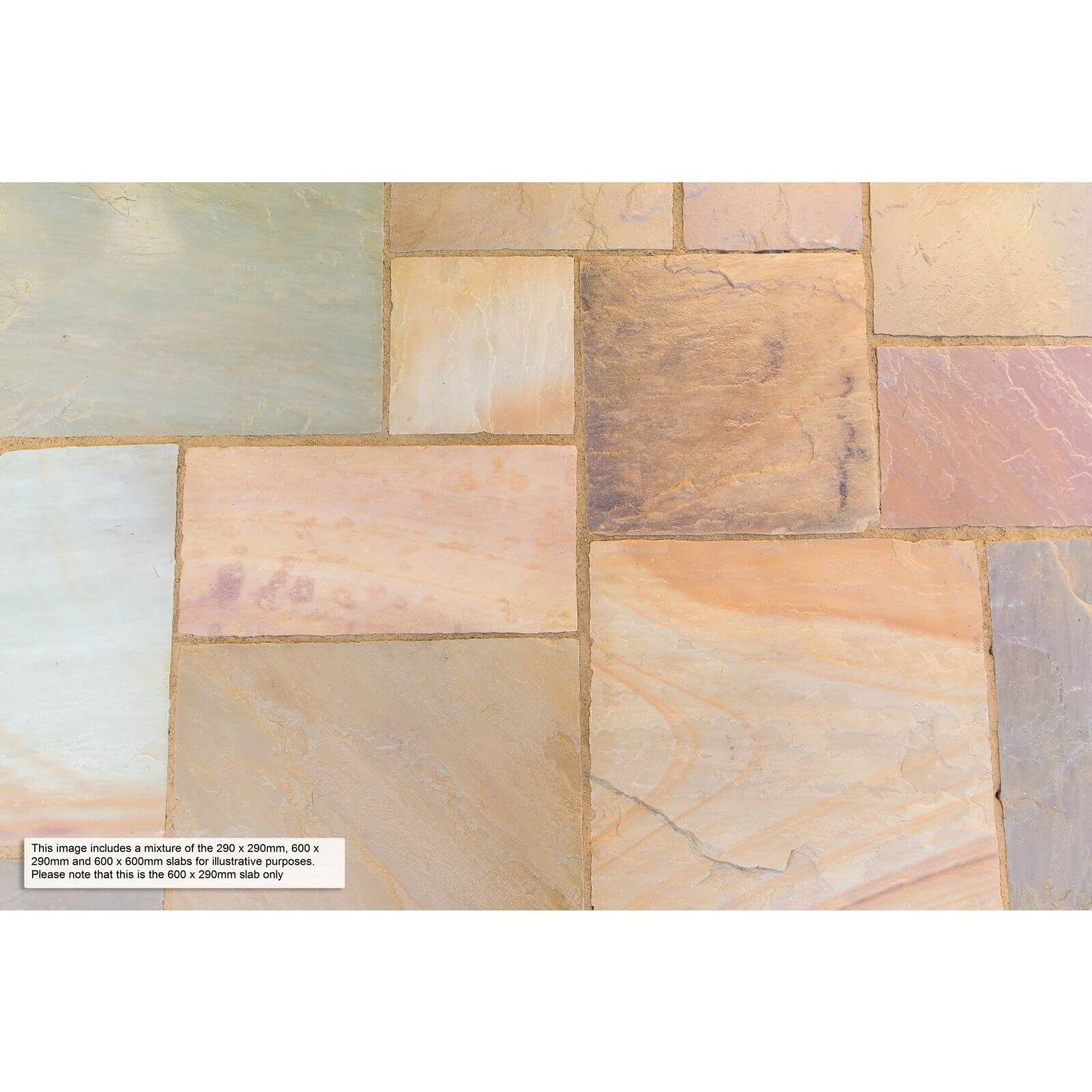Stylish Stone Natural Sandstone 600 x 290mm - Scottish Glen