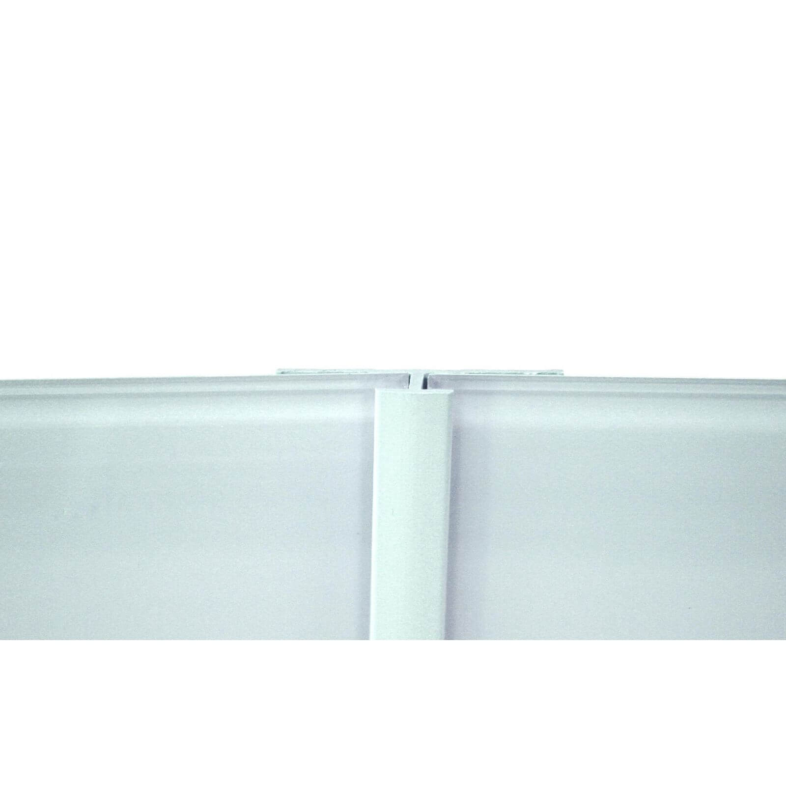 Zenolite Colour Matched PVC Straight Joint - Splashback Profile - 1250mm - Glacier