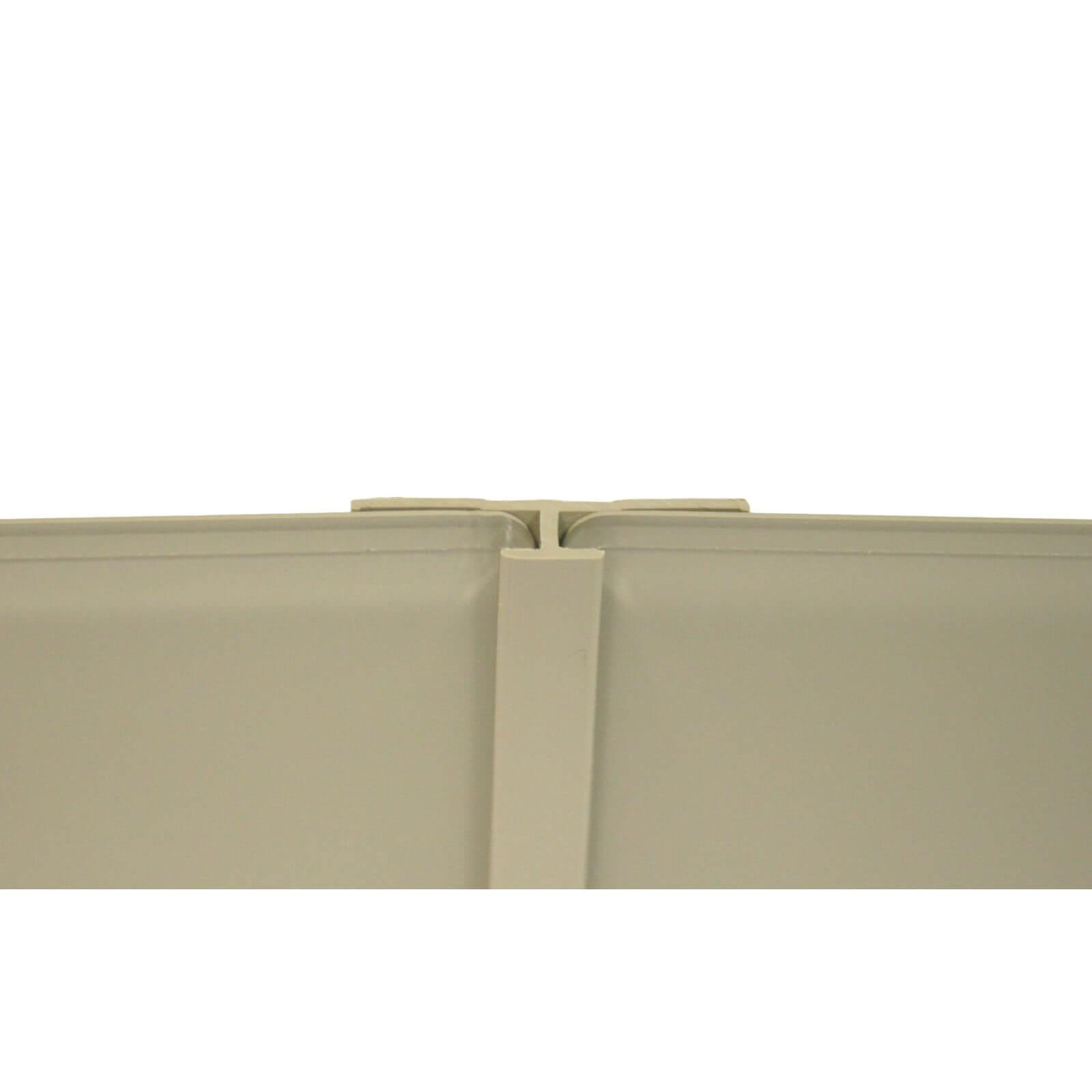 Zenolite Colour Matched PVC Straight Joint - Splashback Profile - 1250mm - Safari
