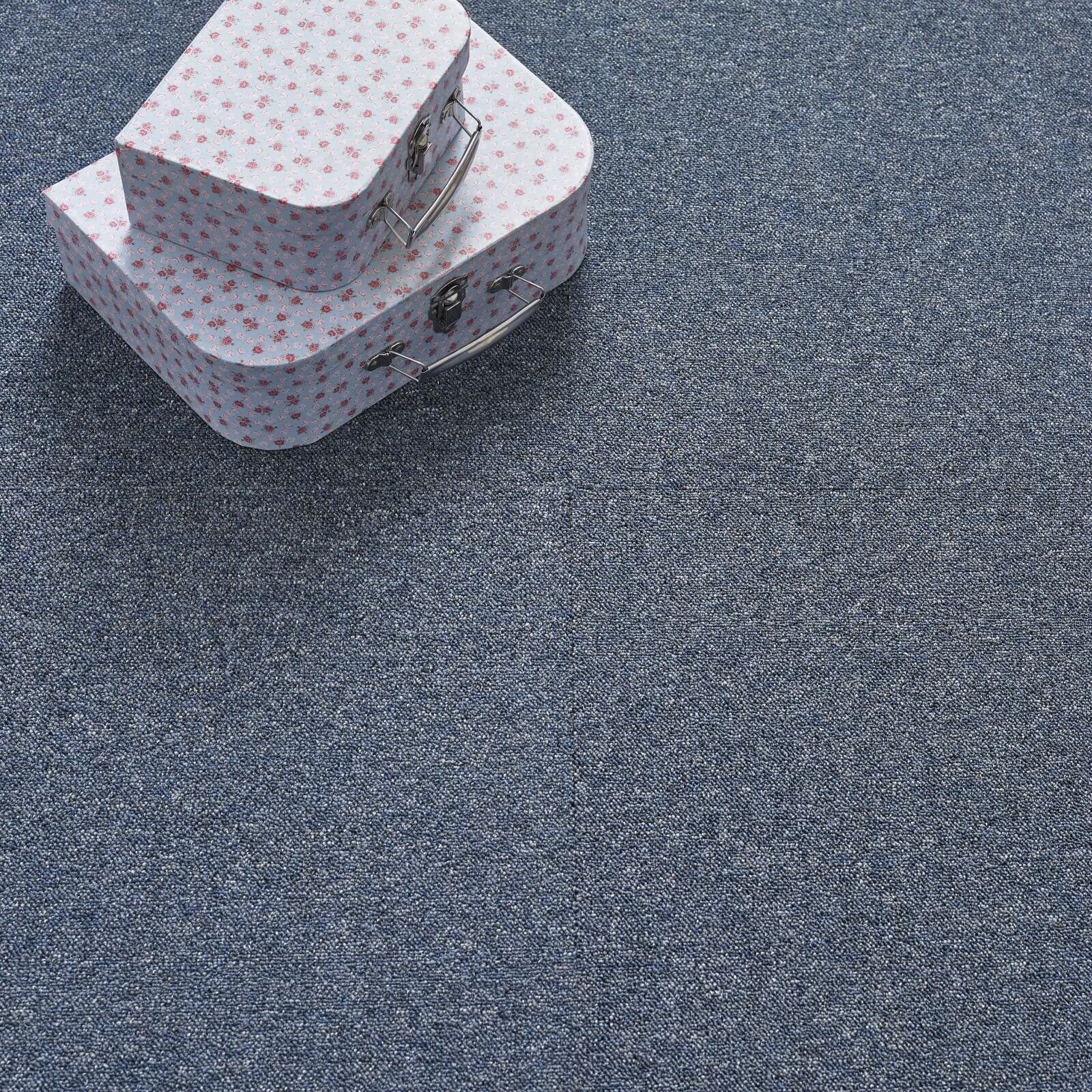 Vitrex Value Carpet Tile 500 x500mm - Blue