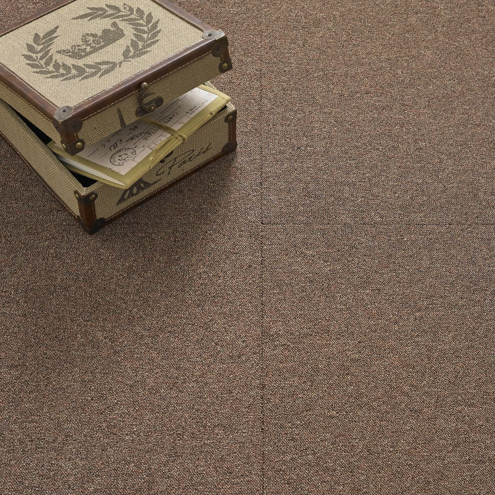 Vitrex Value Carpet Tile 500 x500mm - Brown