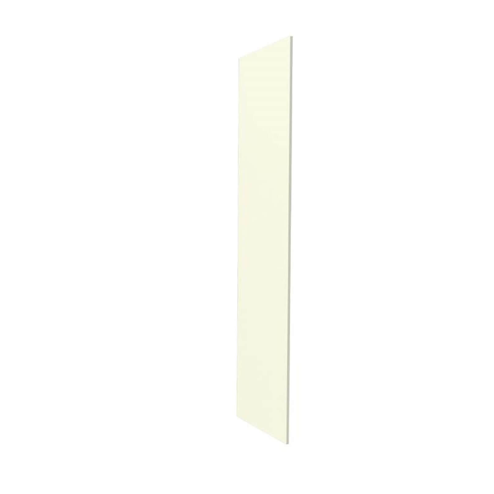 Country Shaker Kitchen Clad on Tower Panel (H)2140 x (W)591mm - Cream