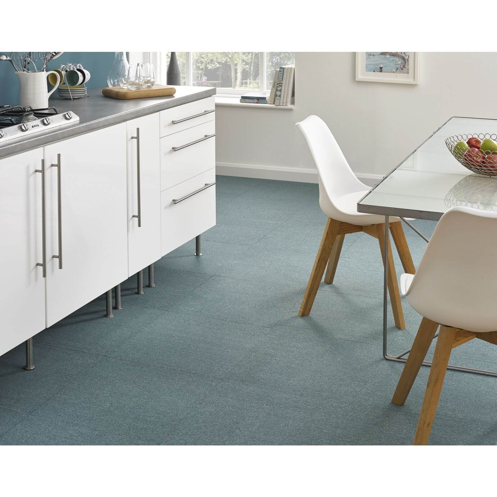 Vitrex Premium Carpet Tile 500 x500mm -  Teal