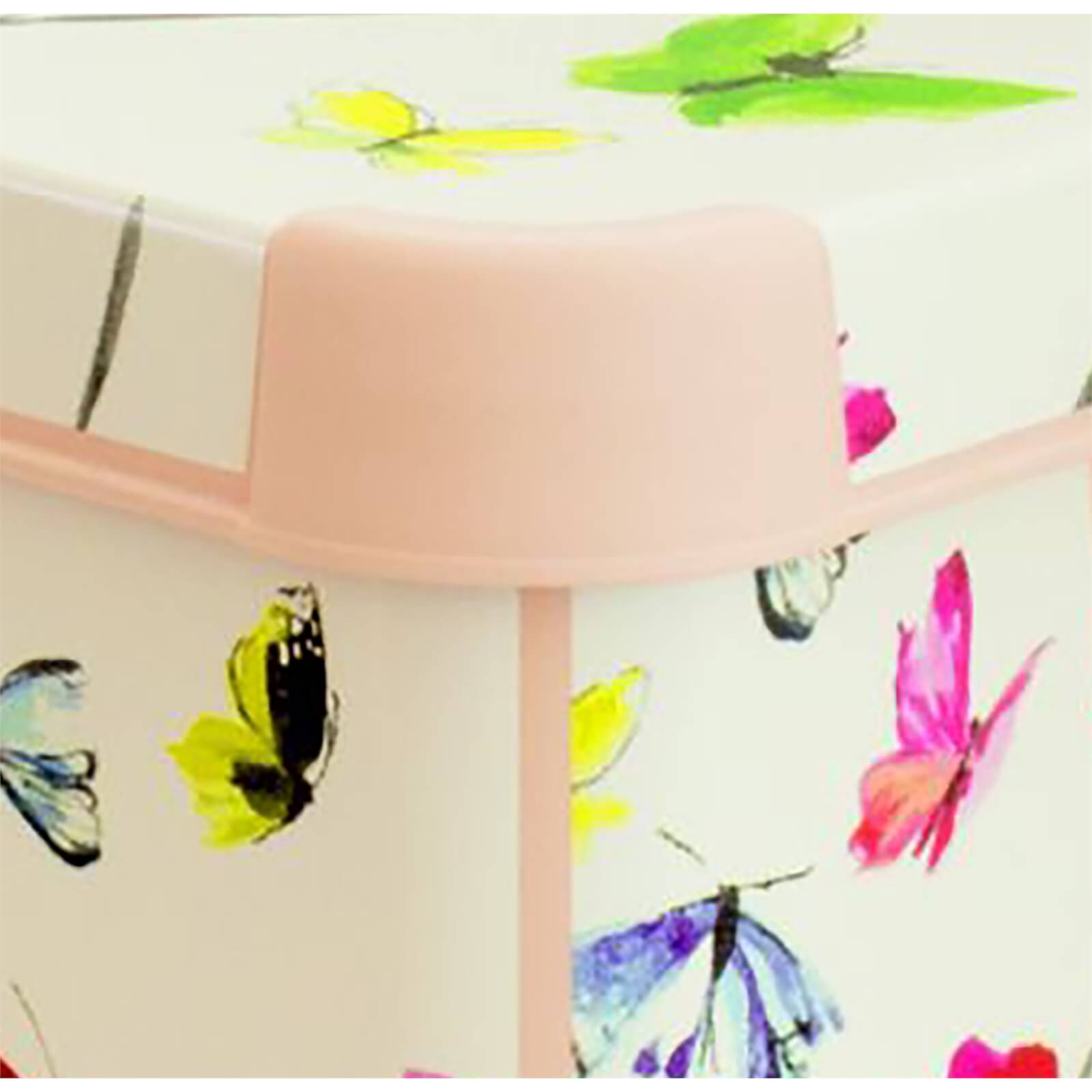 Curver Stockholm Butterflies Plastic Deco Storage Box, Multi Colour 22L