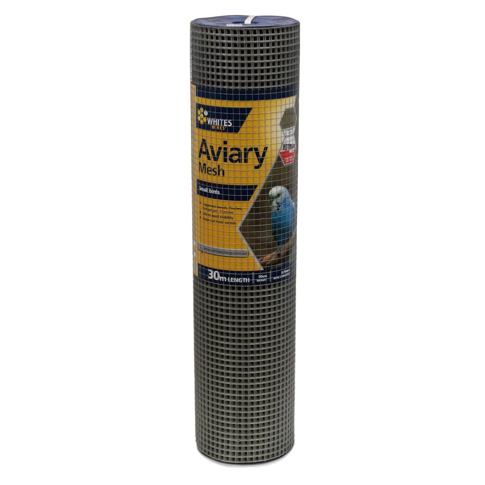 Whites Steel Aviary Mesh for Small Birds 90 x 3000cm Homebase
