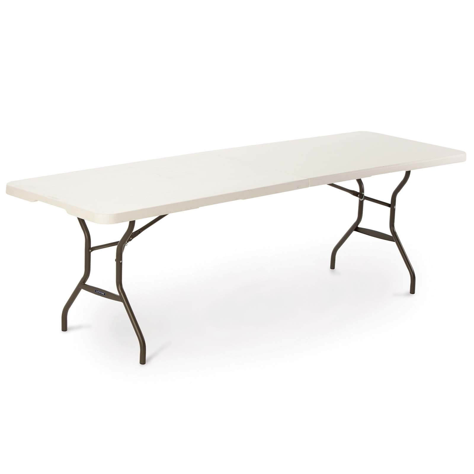 Lifetime 8-Foot Fold-In-Half Table (Light Commercial)