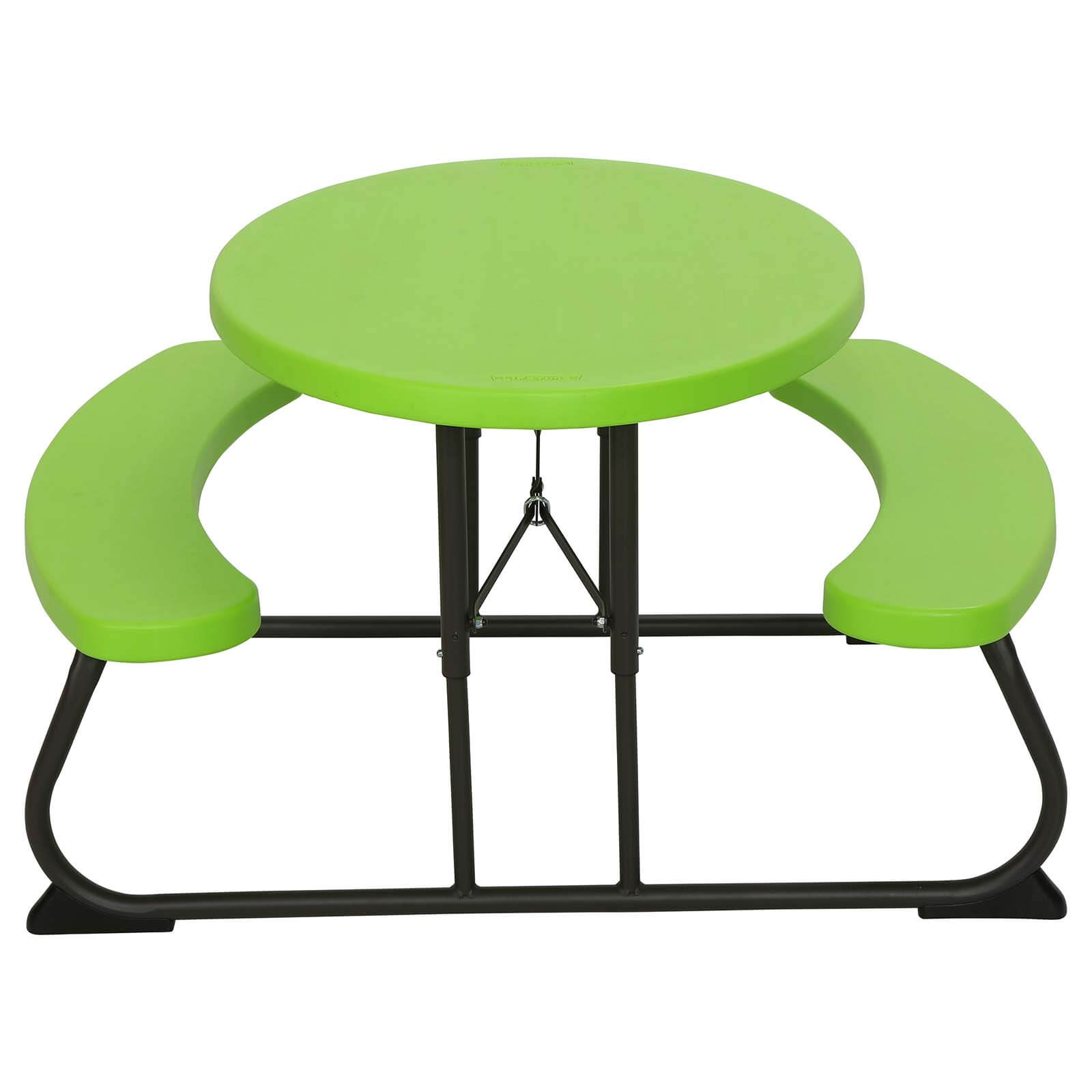 Lifetime Children's Oval Picnic Table - Lime Green