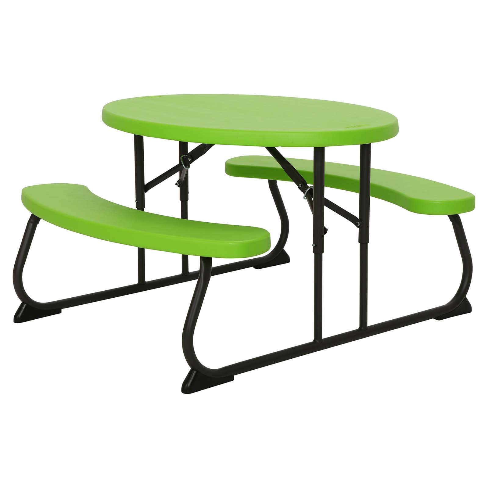 Lifetime Children's Oval Picnic Table - Lime Green