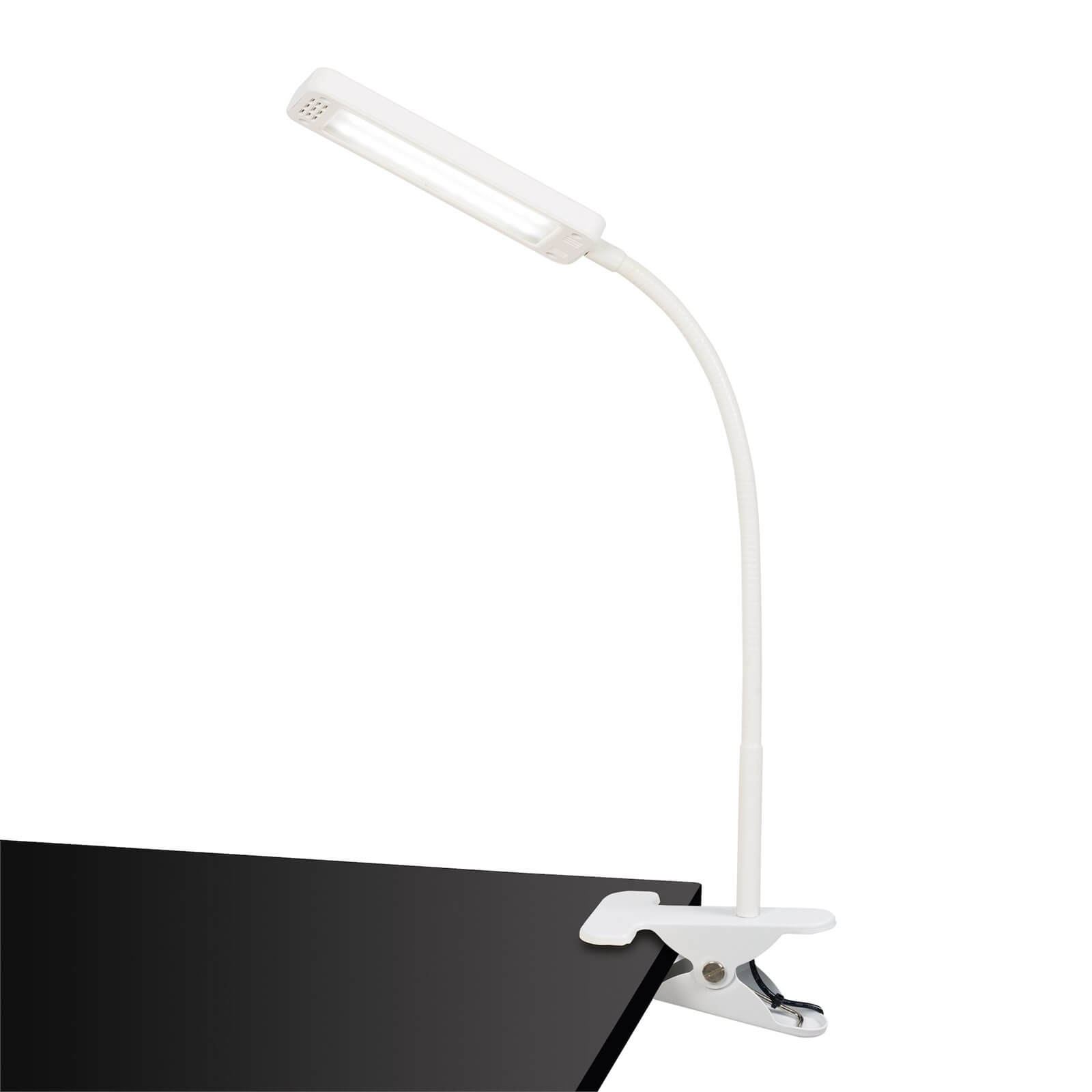Arlec Aren 6W LED Clip Lamp - White