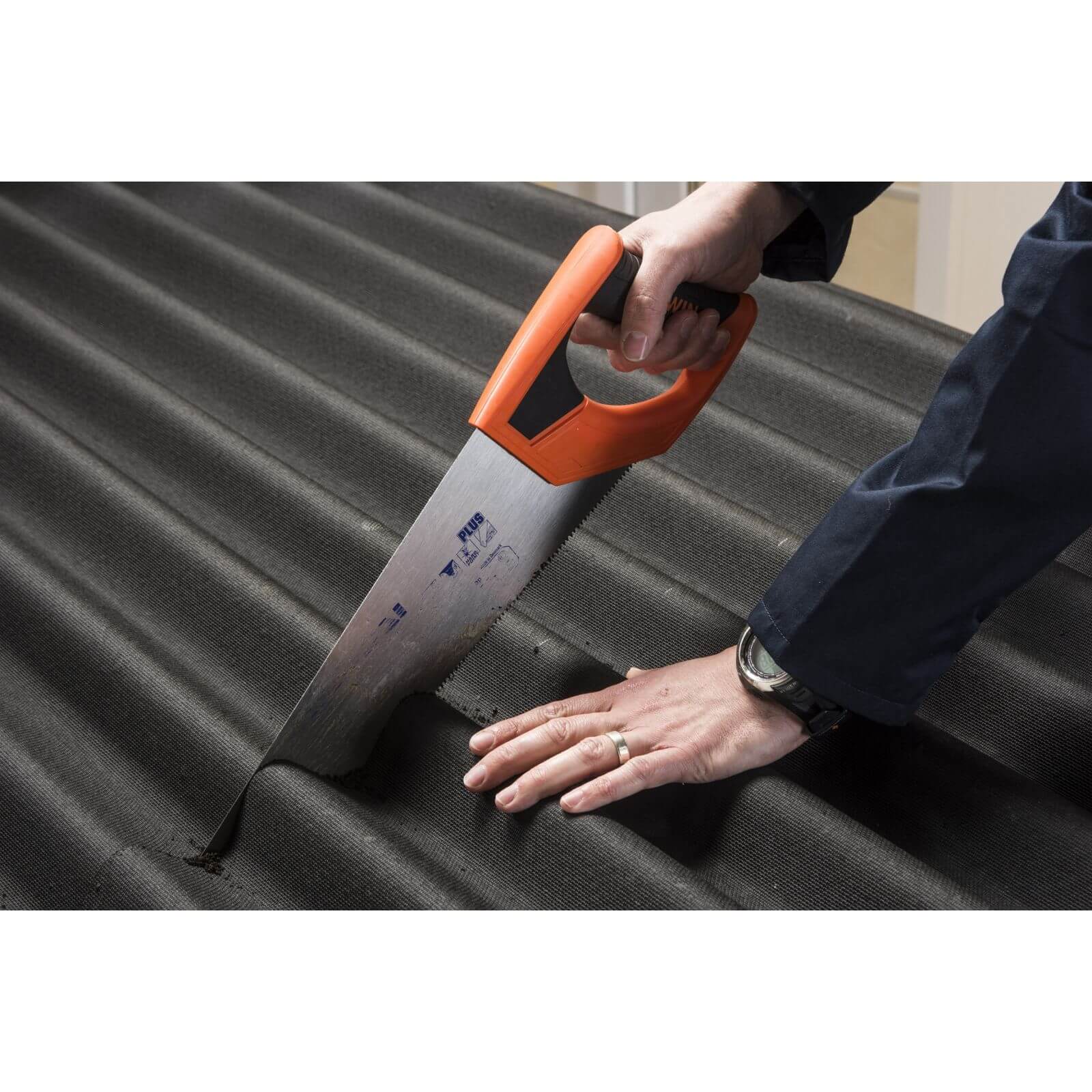 Coroline Black Corrugated Bitumen Roof Sheet 2m Homebase