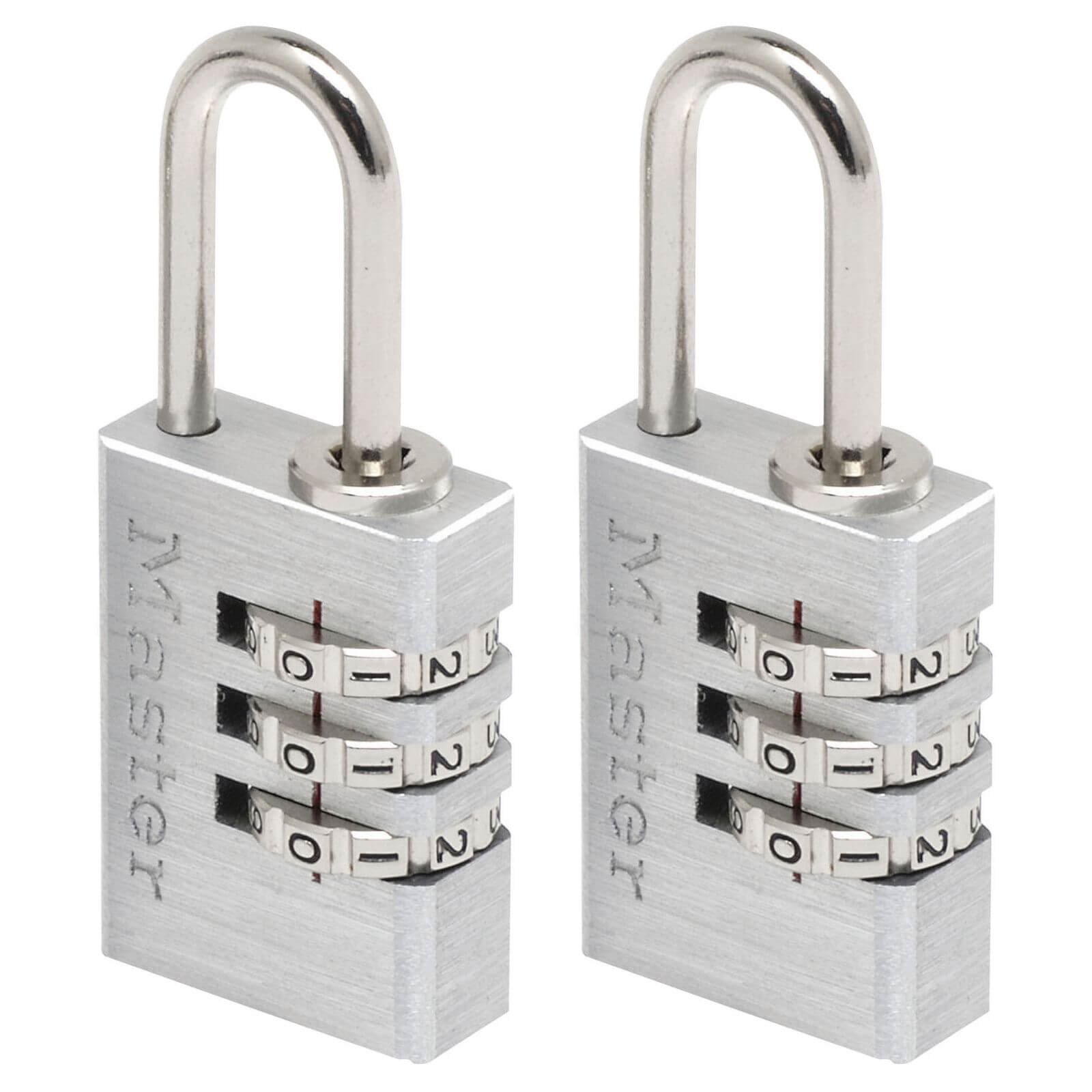 Master Lock Combination Padlocks - 20mm - 2 Pack
