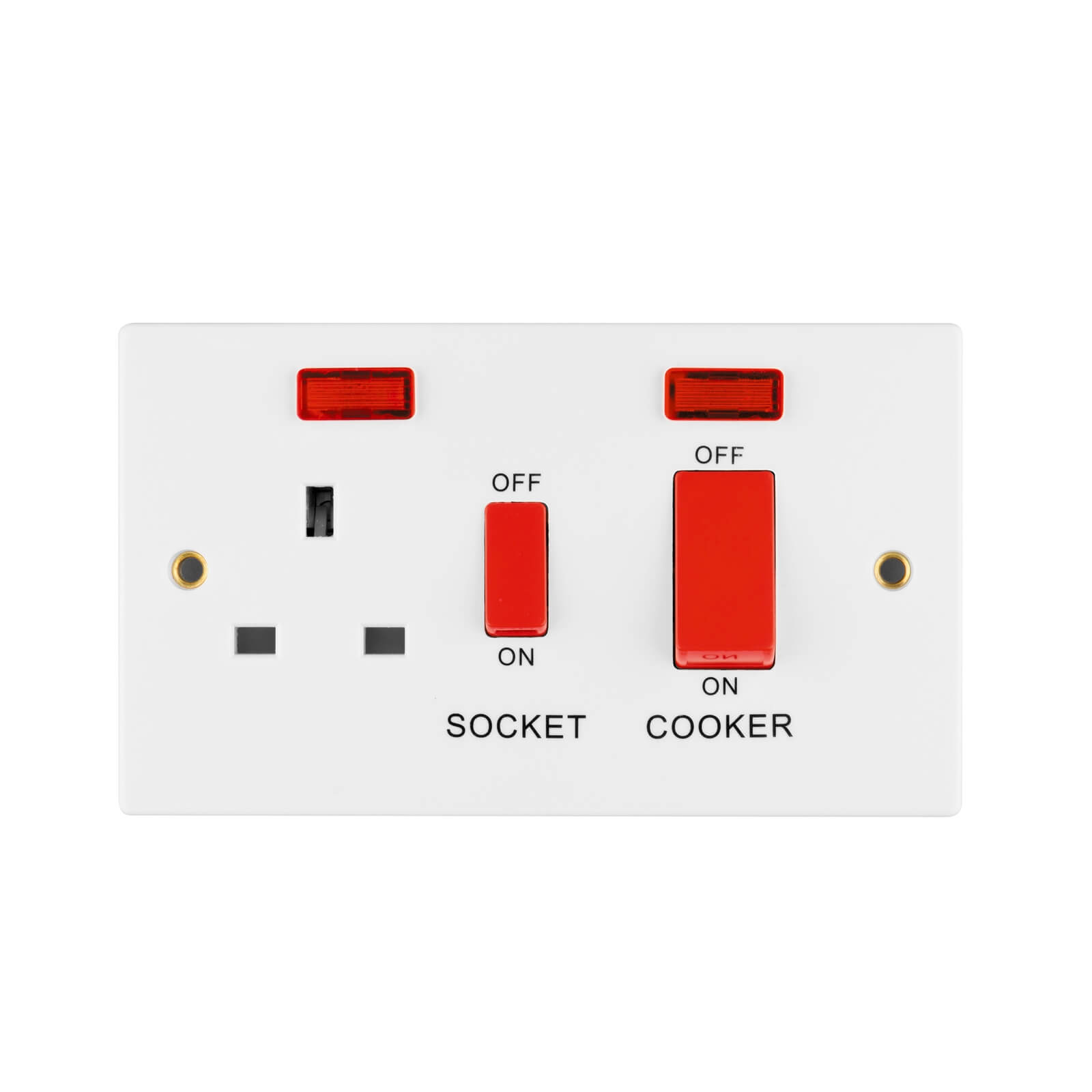 Arlec 45A Cooker Control Unit with Neon Indicator