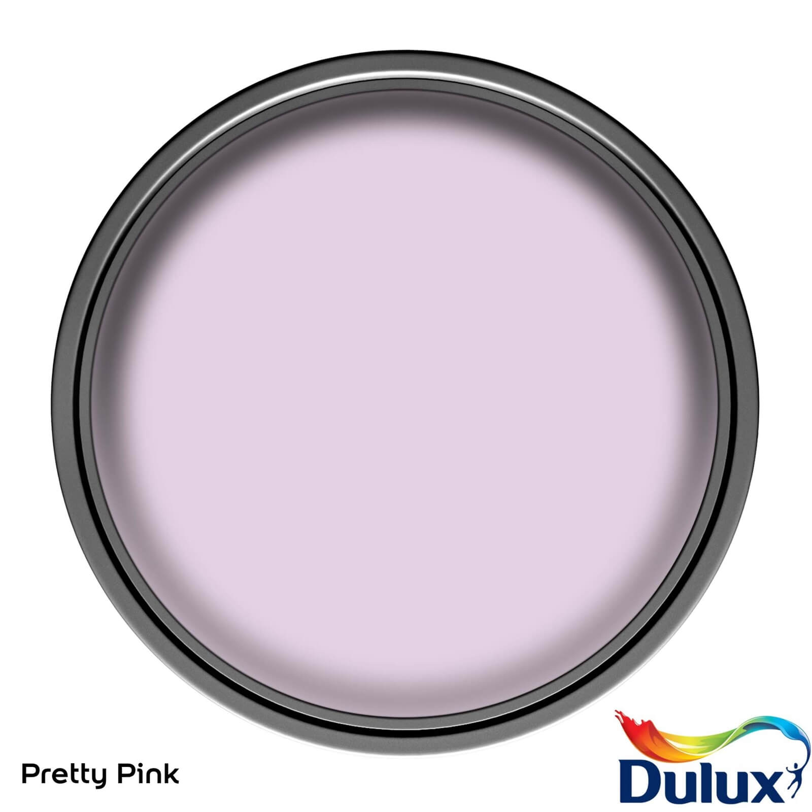 Dulux Silk Emulsion Paint Pretty Pink - 2.5L