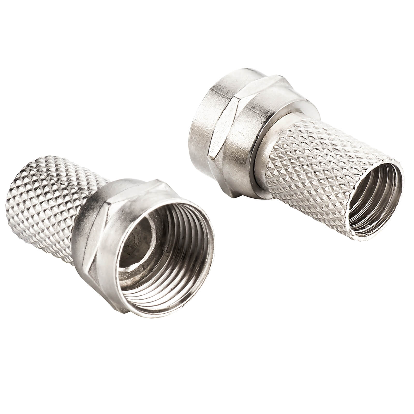 Ross Satellite Cable Plugs Nickel 2 Pack