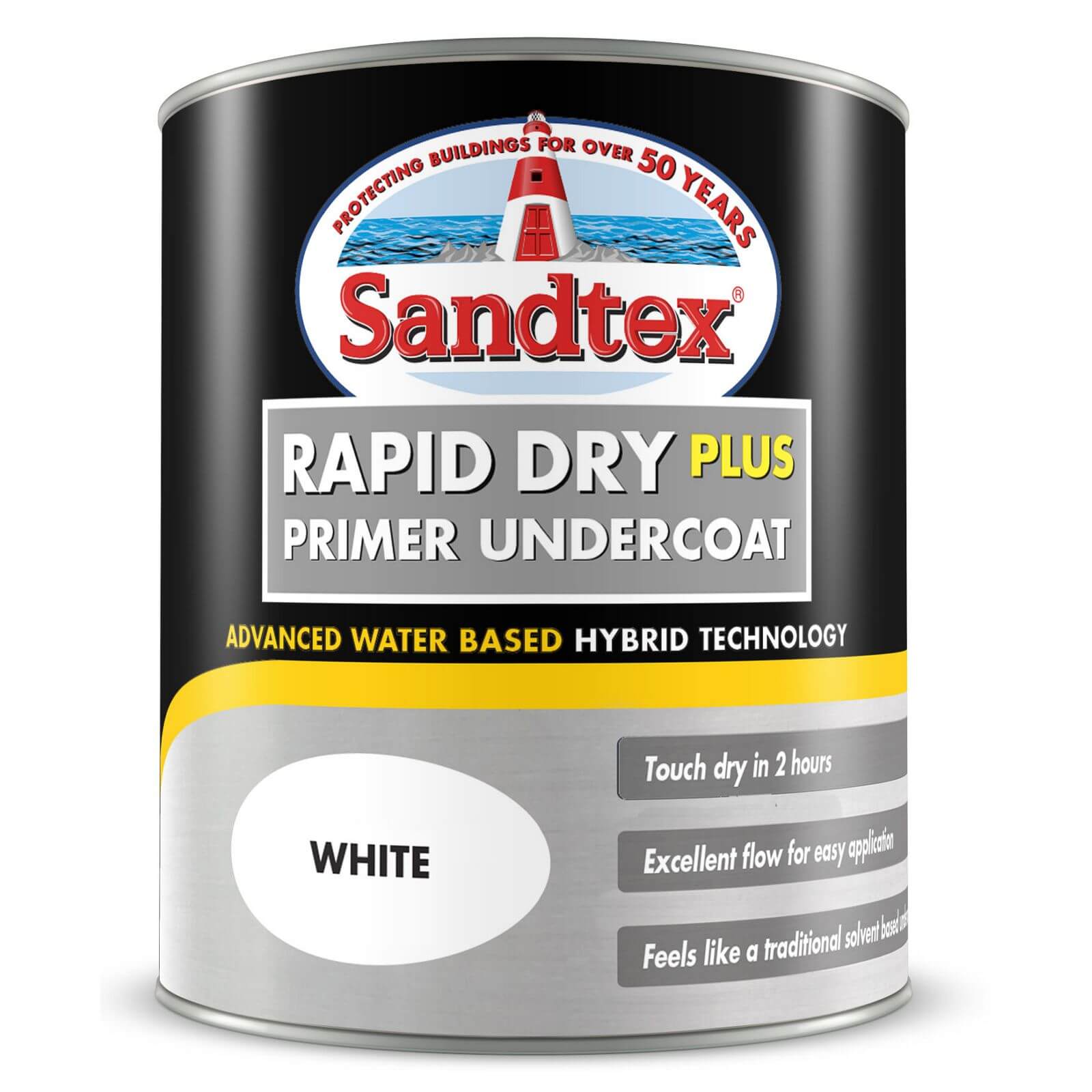 Sandtex Rapid Dry Primer Undercoat White - 750ml