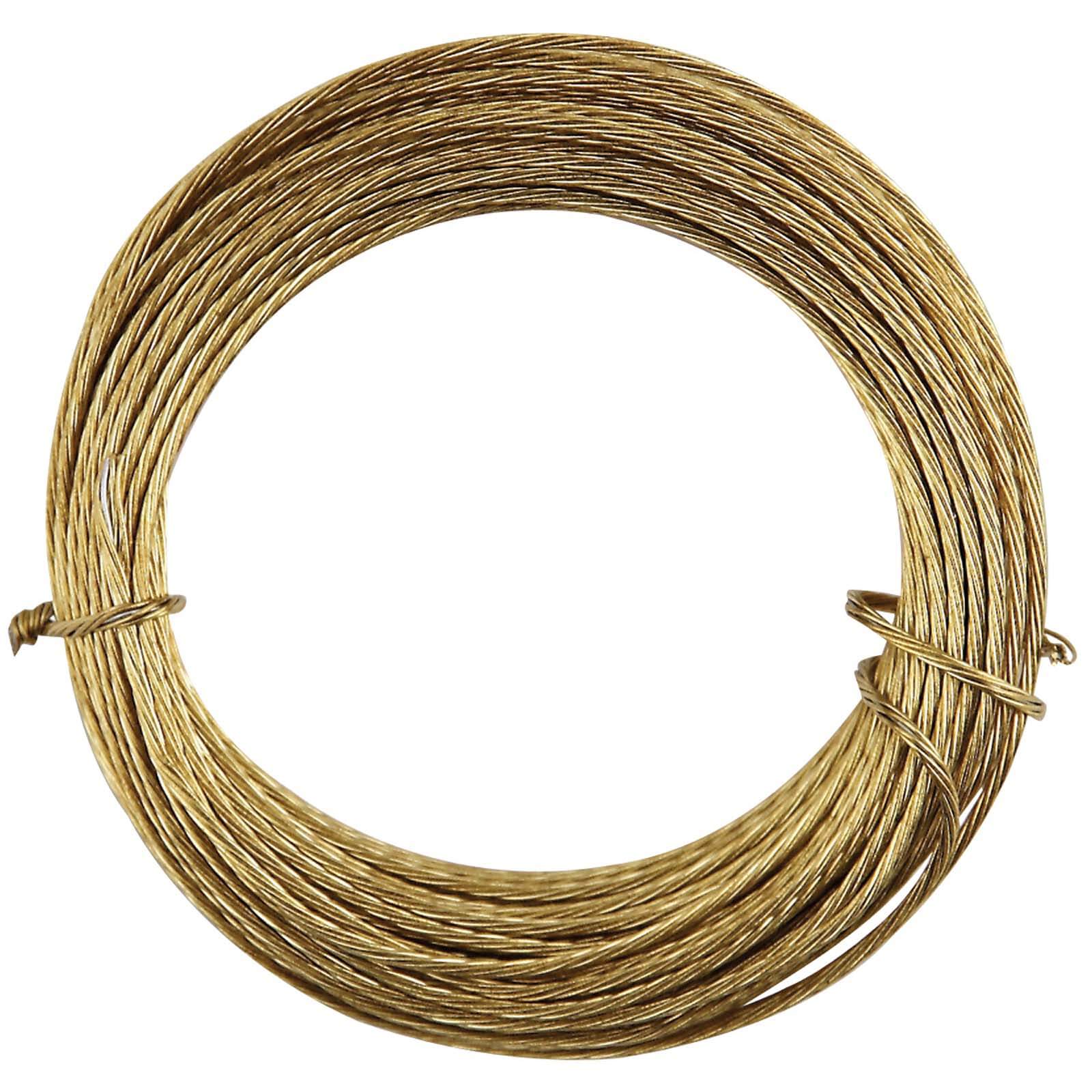 Brass Picture Wire - 3.5m