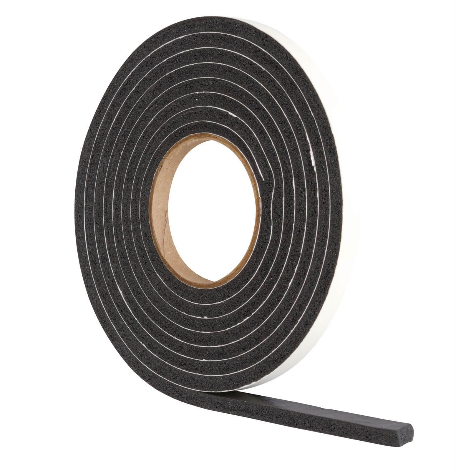 Stormguard Extra Thick Foam Draught Excluder Seal 3.5m - Black