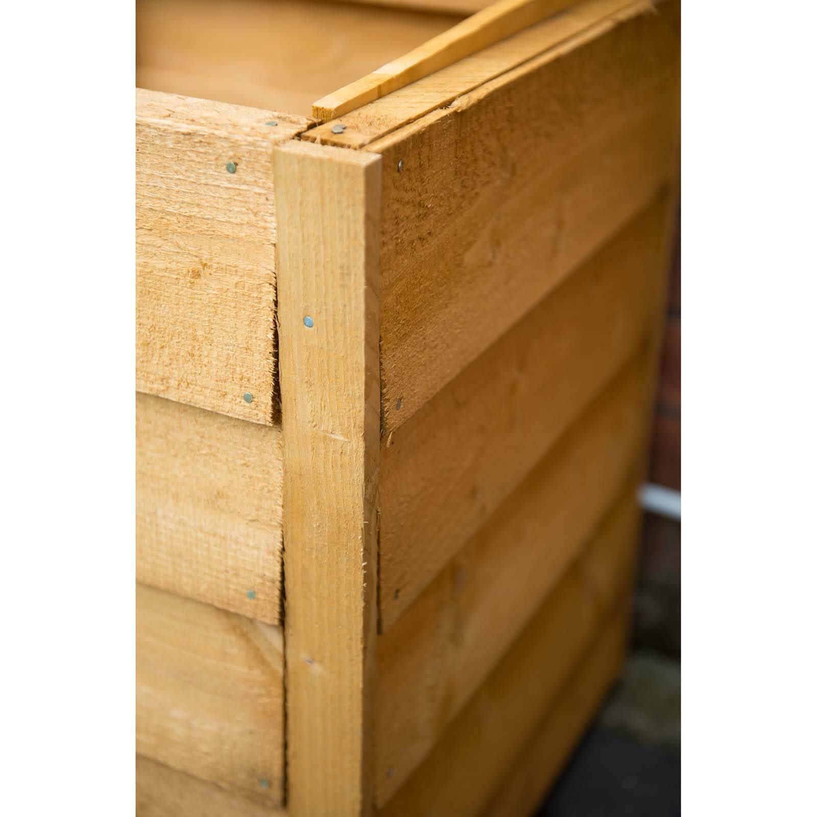 Forest Garden Wooden Dip Treated Garden Storage Box