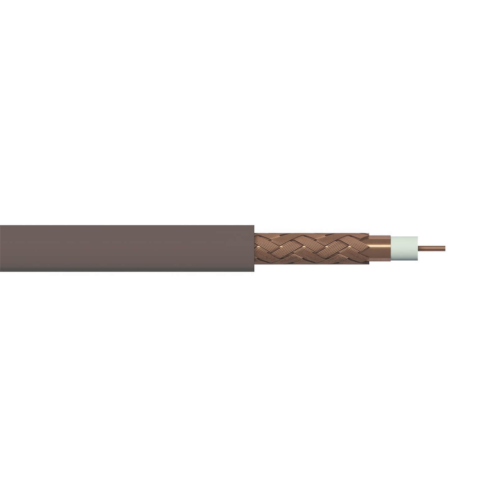 Pitacs Coaxial Cable 10m Brown