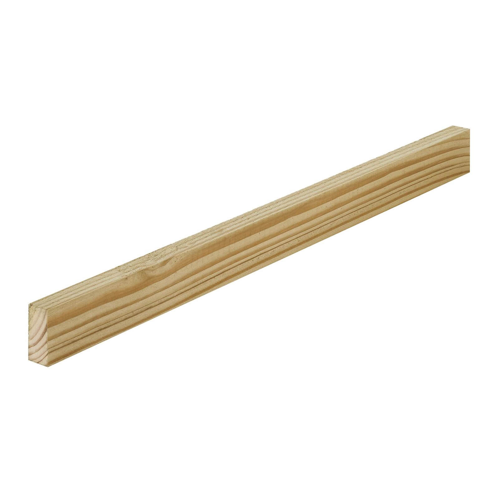 Metsa Sawn Treated Stick Softwood Timber 2.4m (19mm x 38mm x 2400mm)