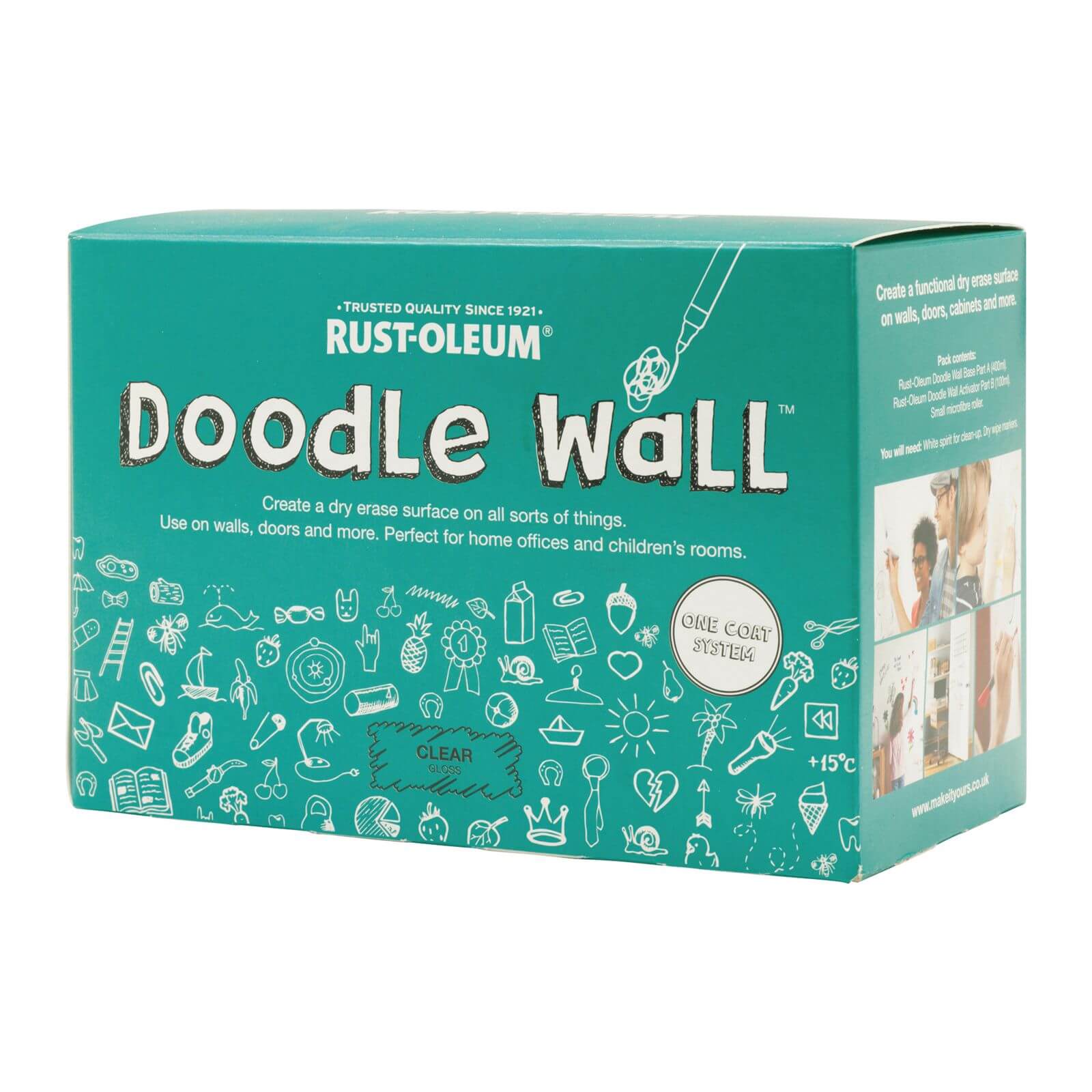 Rust-Oleum Doodle Wall Kit Clear - 500ml