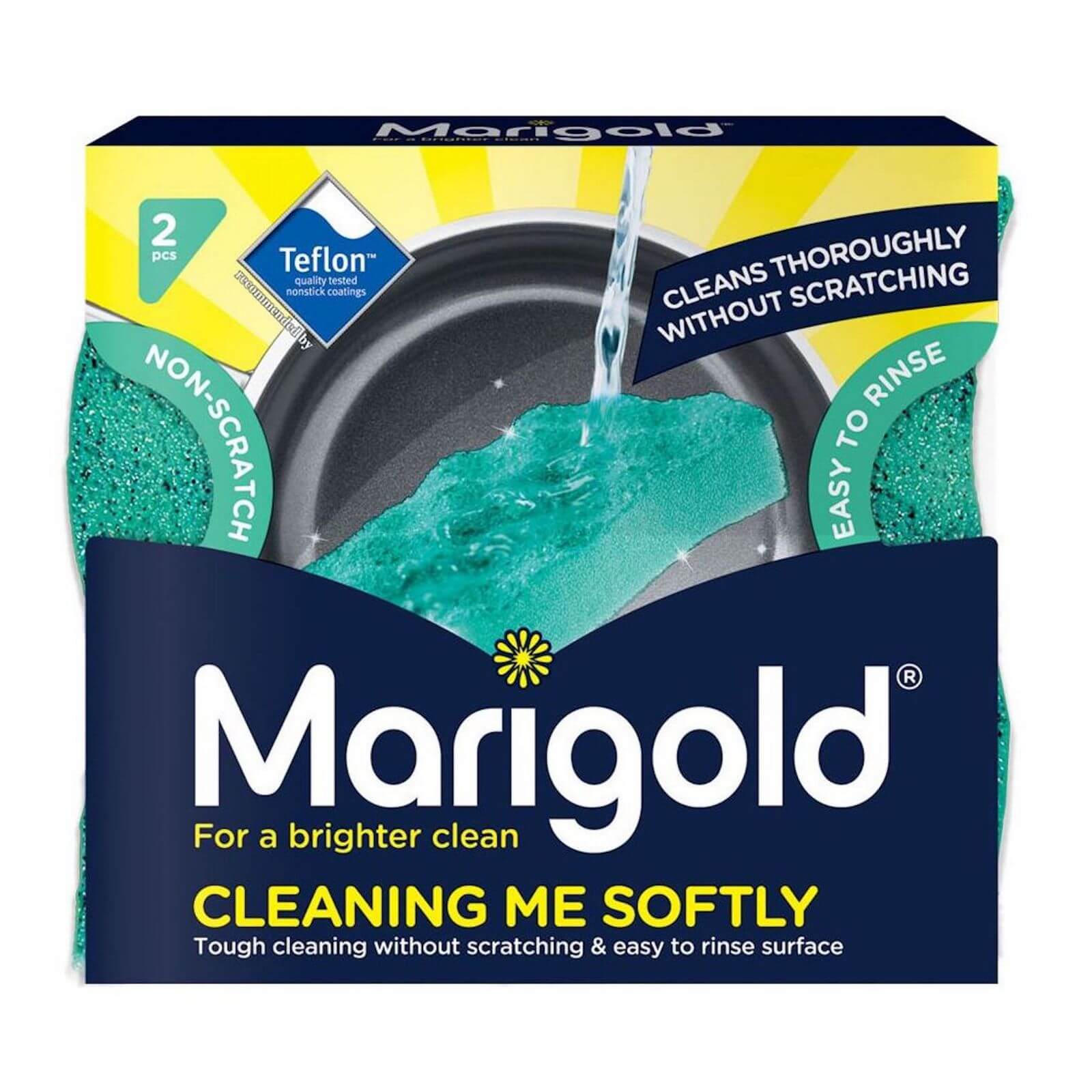 Marigold Cleaning Me Softly Scourers - Pack of 2
