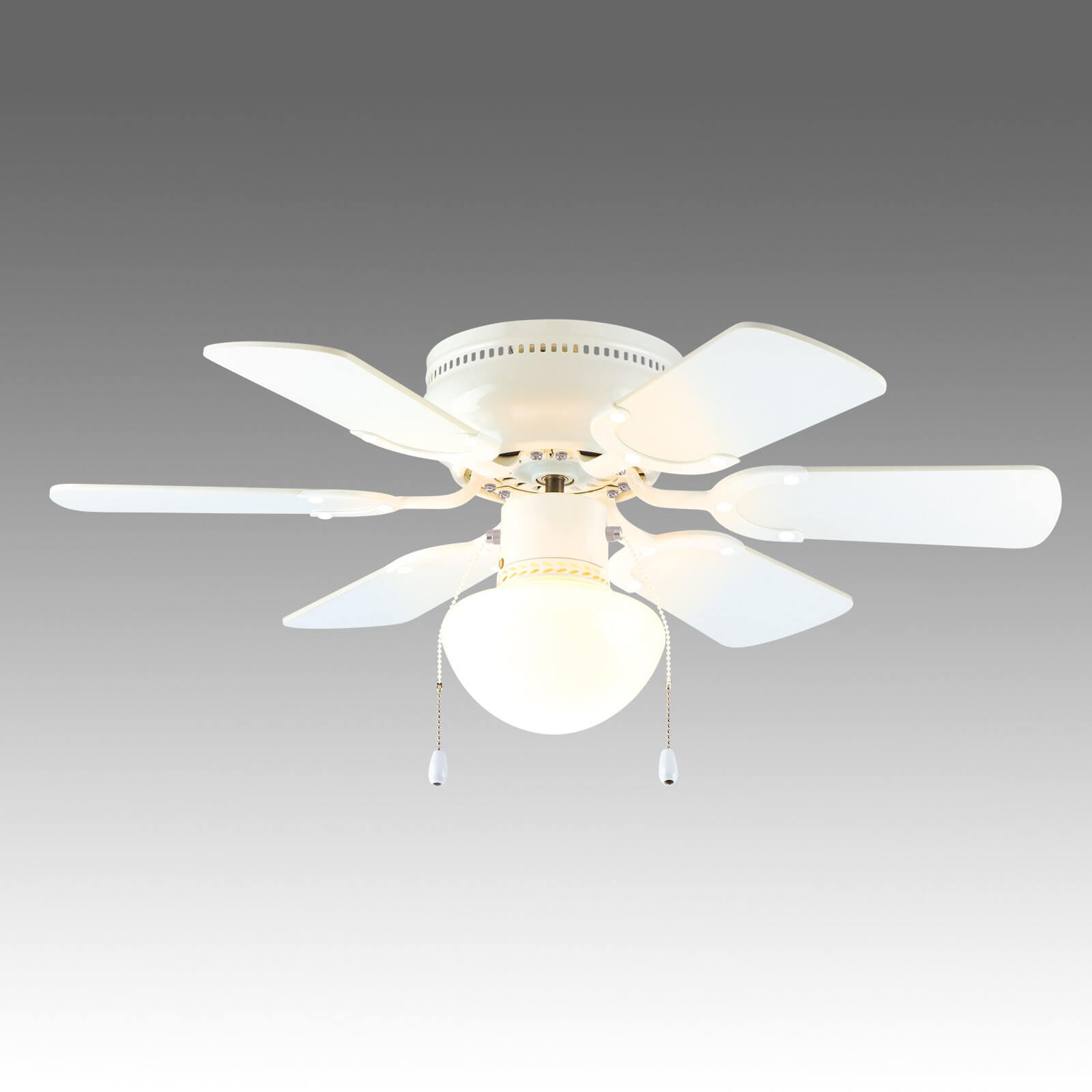 30 6 Blade Ceiling Fan with Light