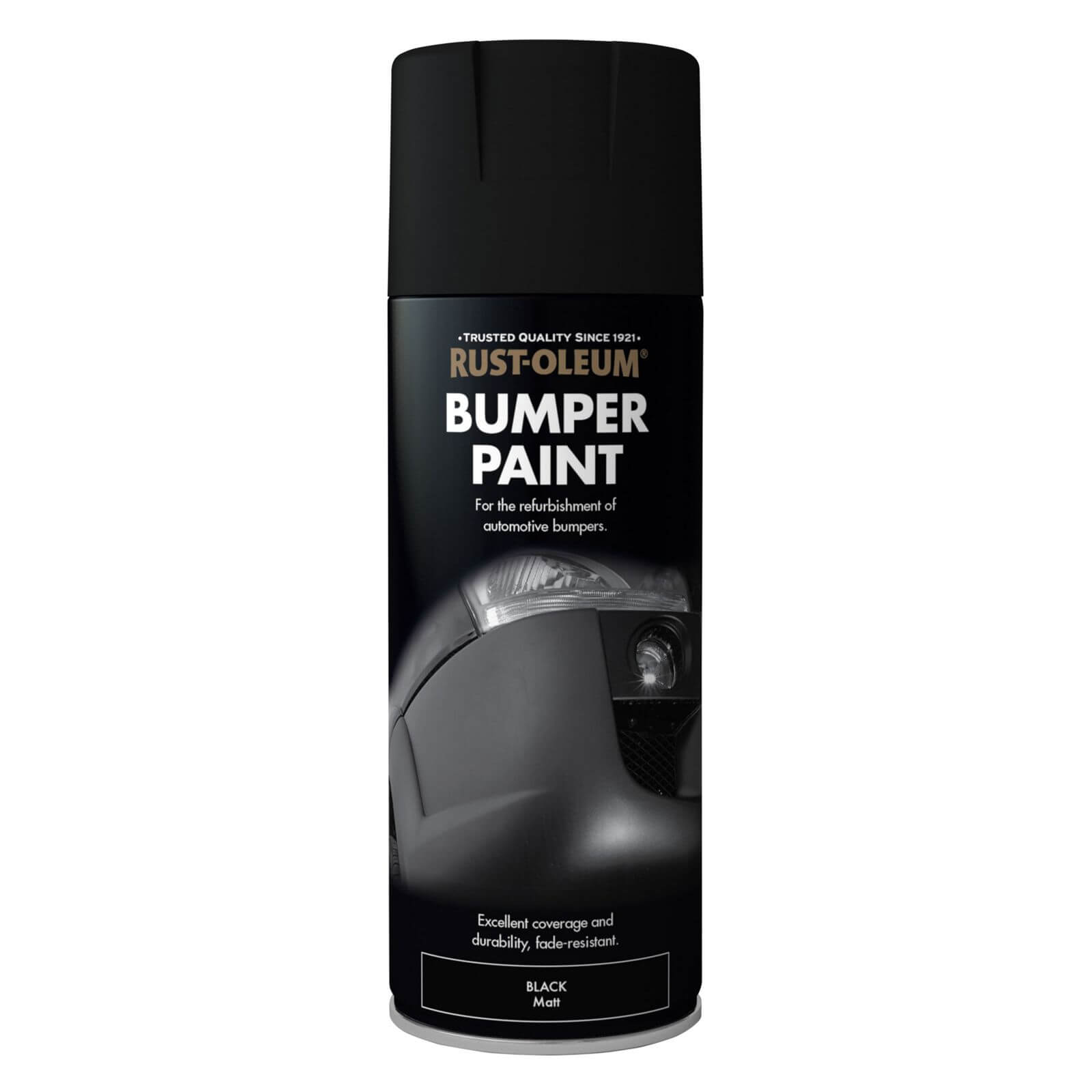 Rust-Oleum Auto Bumper Paint Black - 400ml