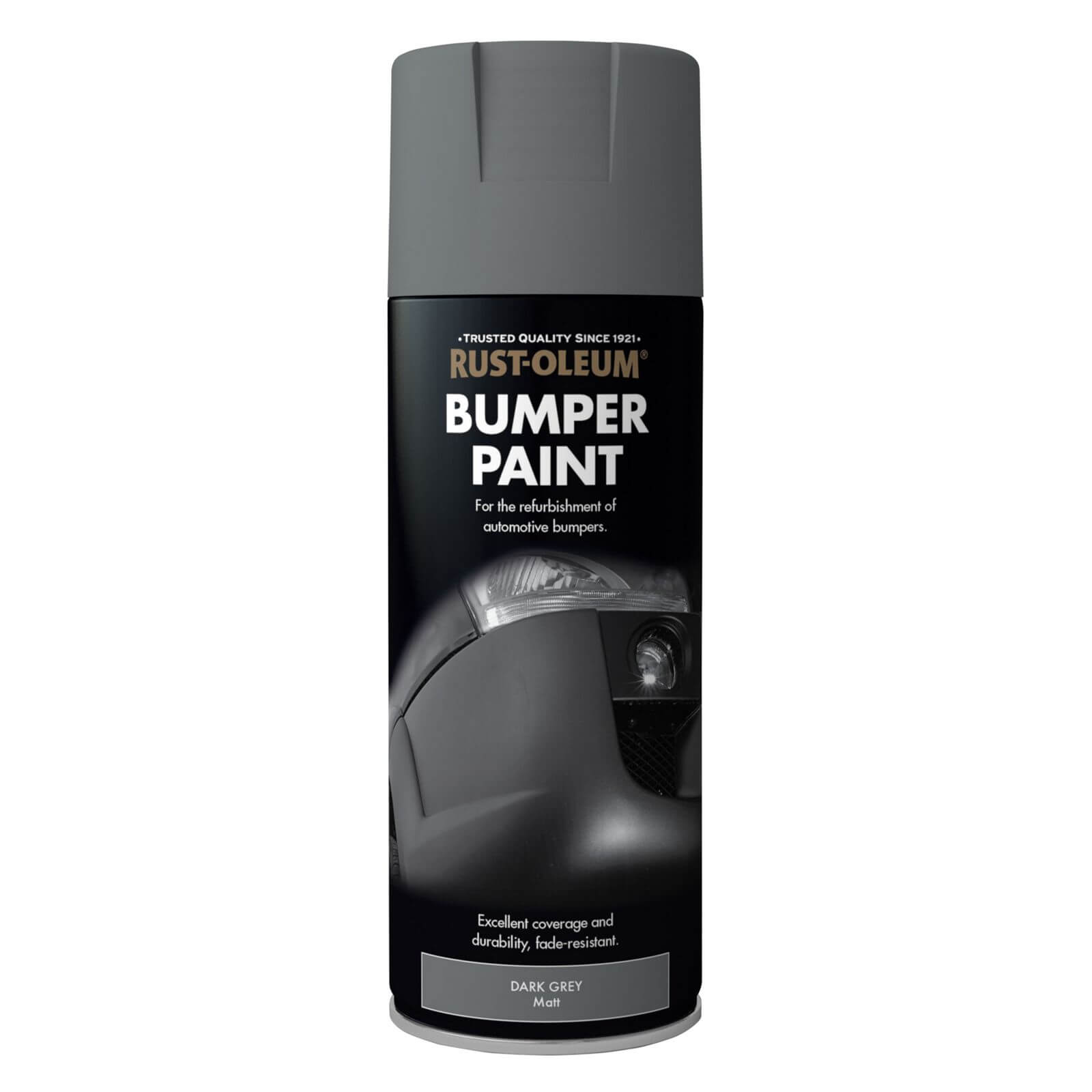 Rust-Oleum Auto Bumper Paint Dark Grey - 400ml