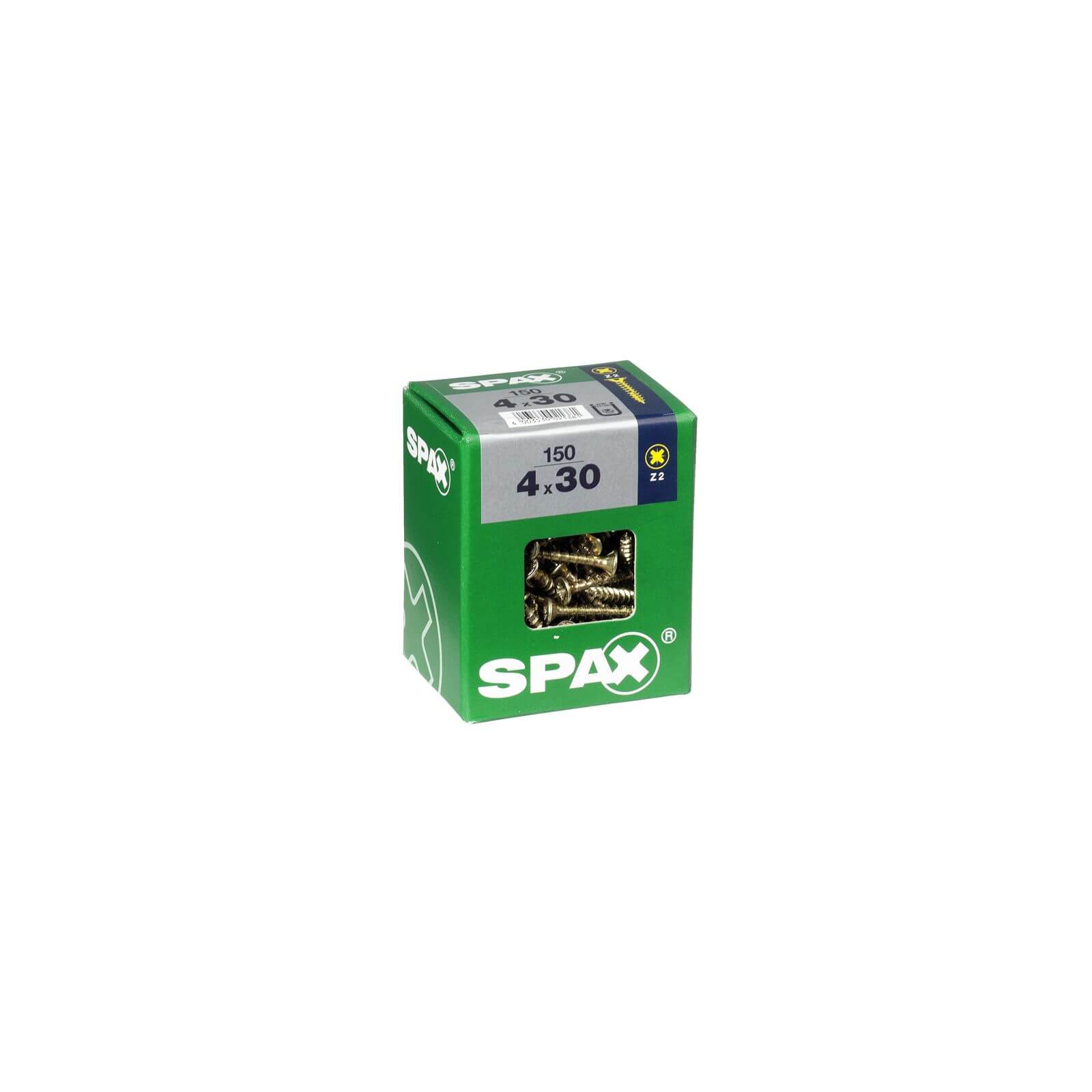 Spax Woodscrews 4.0 x 30 Yellow - 150 pack