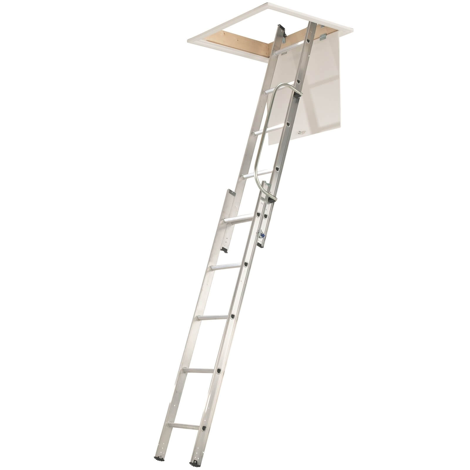 Abru 2 Section Loft Ladder with Handrail