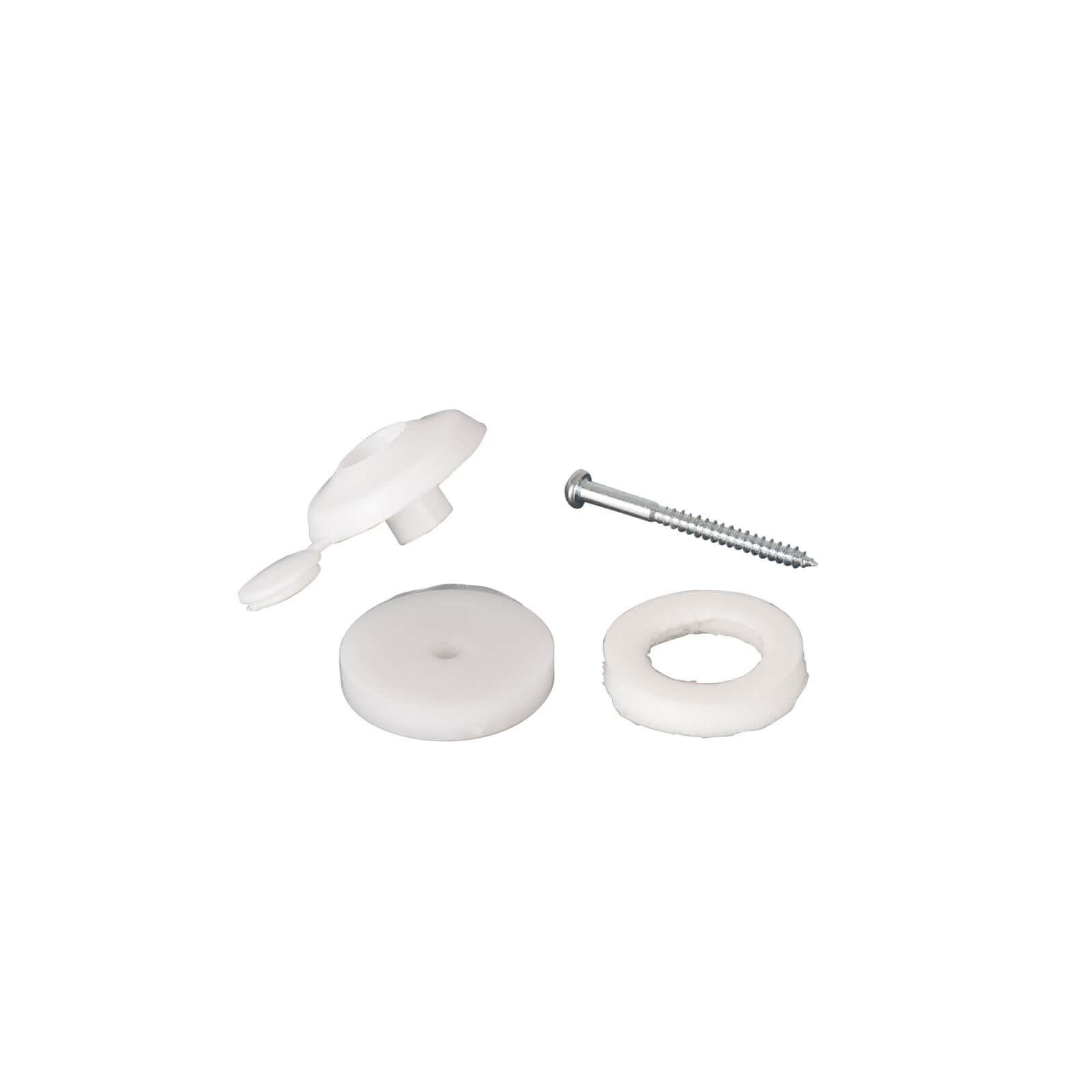 Corotherm 10mm White Super Fixing Buttons (Pack 10)